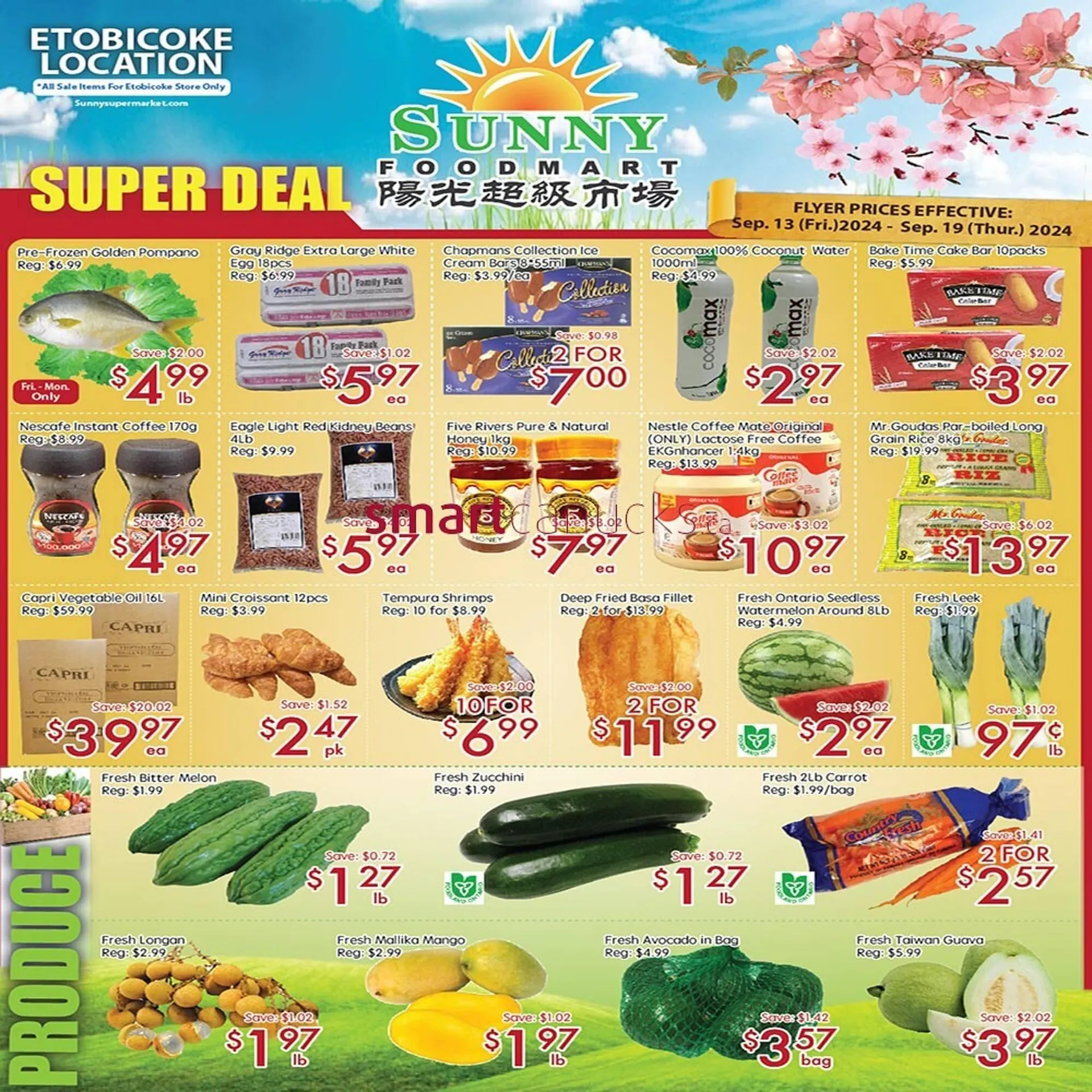 Sunny Food Mart flyer - 1