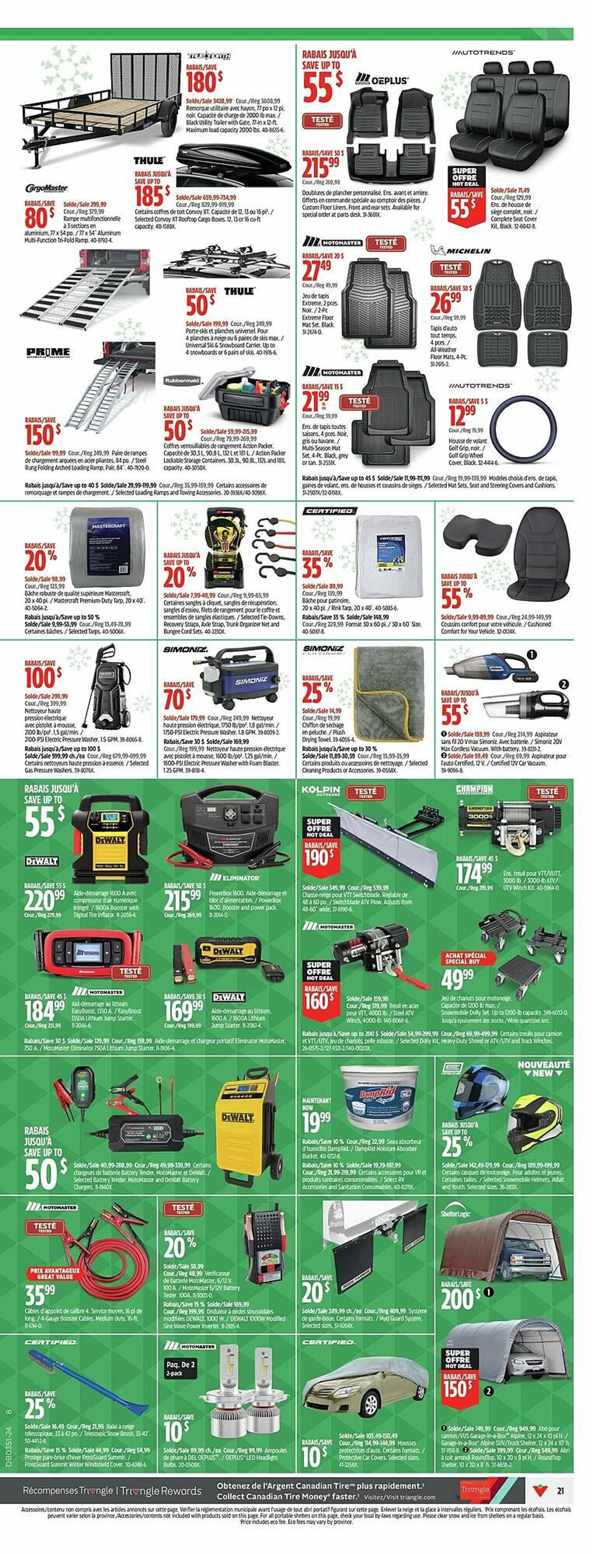 Canadian Tire flyer from December 12 to December 23 2024 - flyer page 28