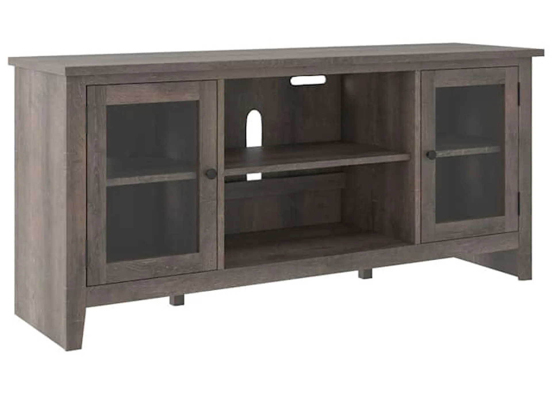 Auburn Ridge Large TV Stand - Gray