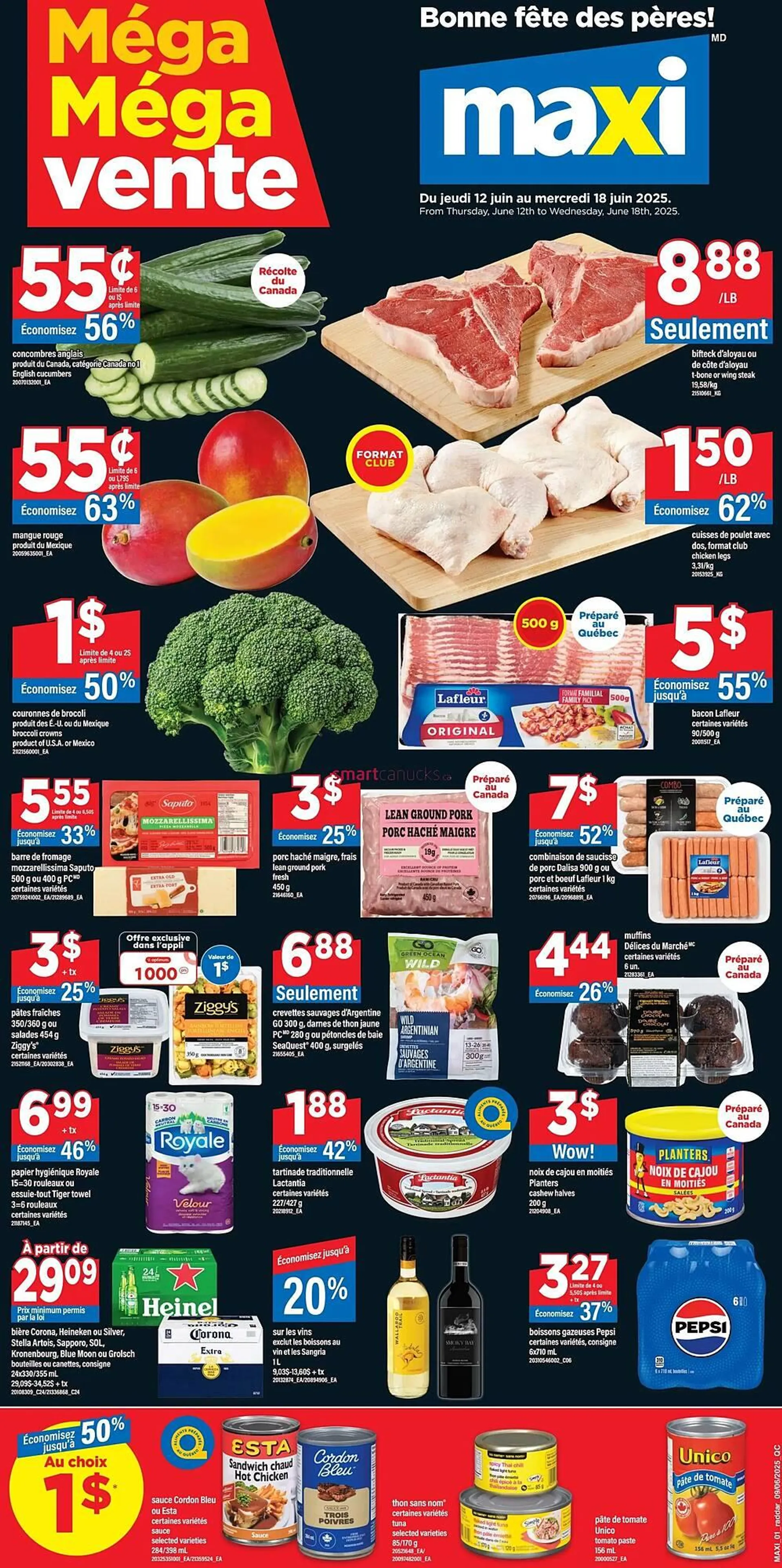 Maxi flyer from June 12 to June 18 2025 - flyer page 1