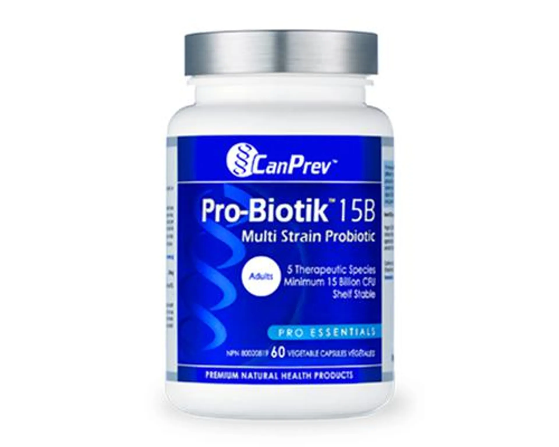 CanPrev Pro-Biotik 15 Billion 60 Veggie Caps