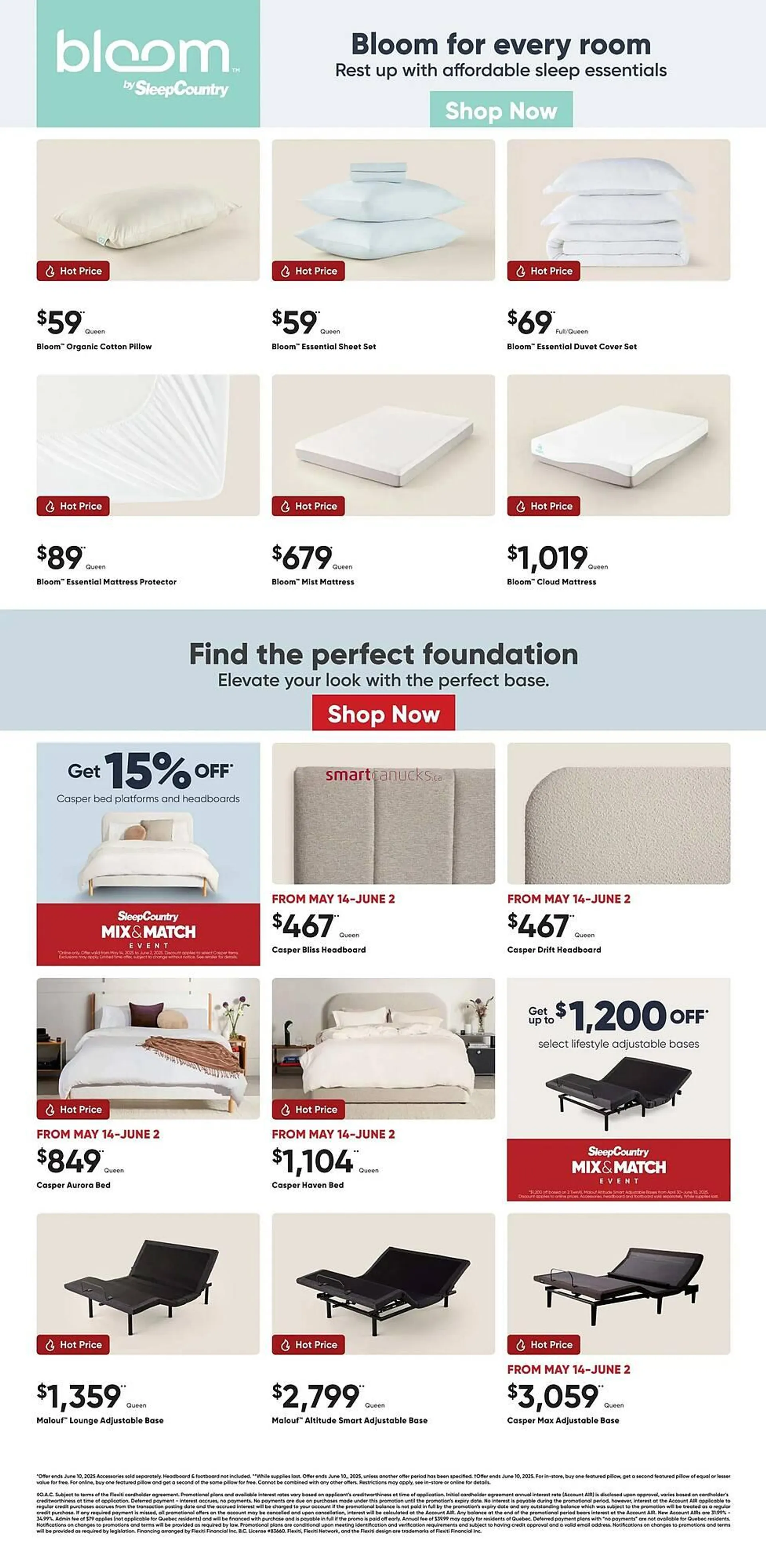 Sleep Country flyer from May 15 to May 21 2025 - flyer page 4