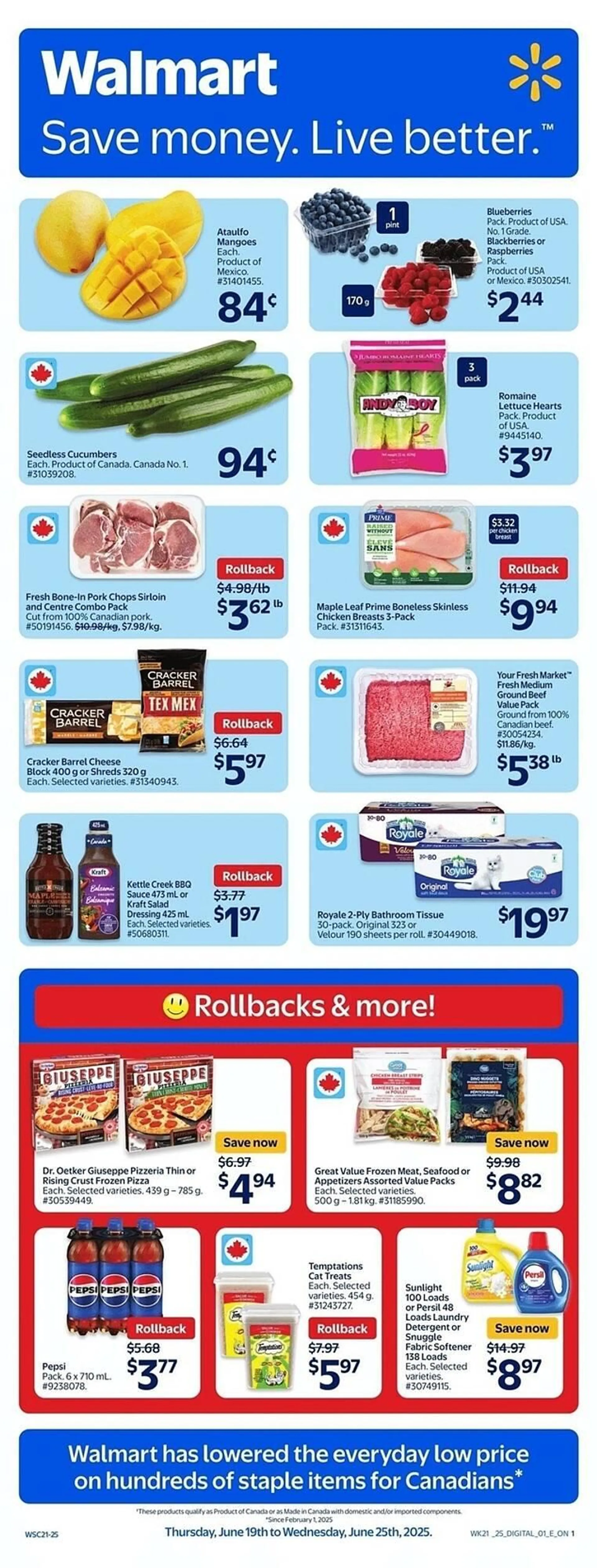 Walmart flyer - 1