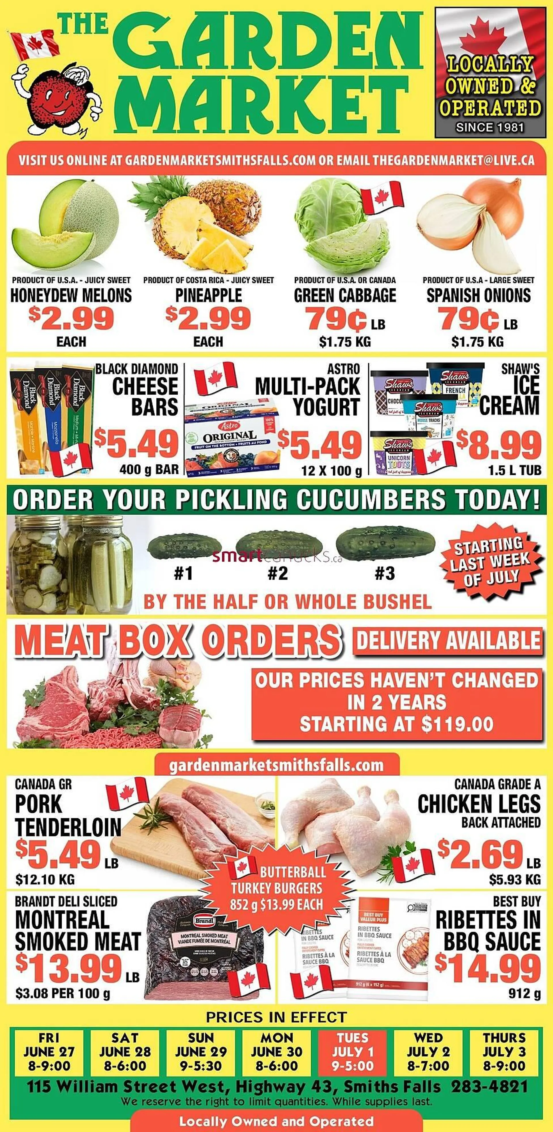 The Garden Market flyer from June 27 to July 3 2025 - flyer page 1