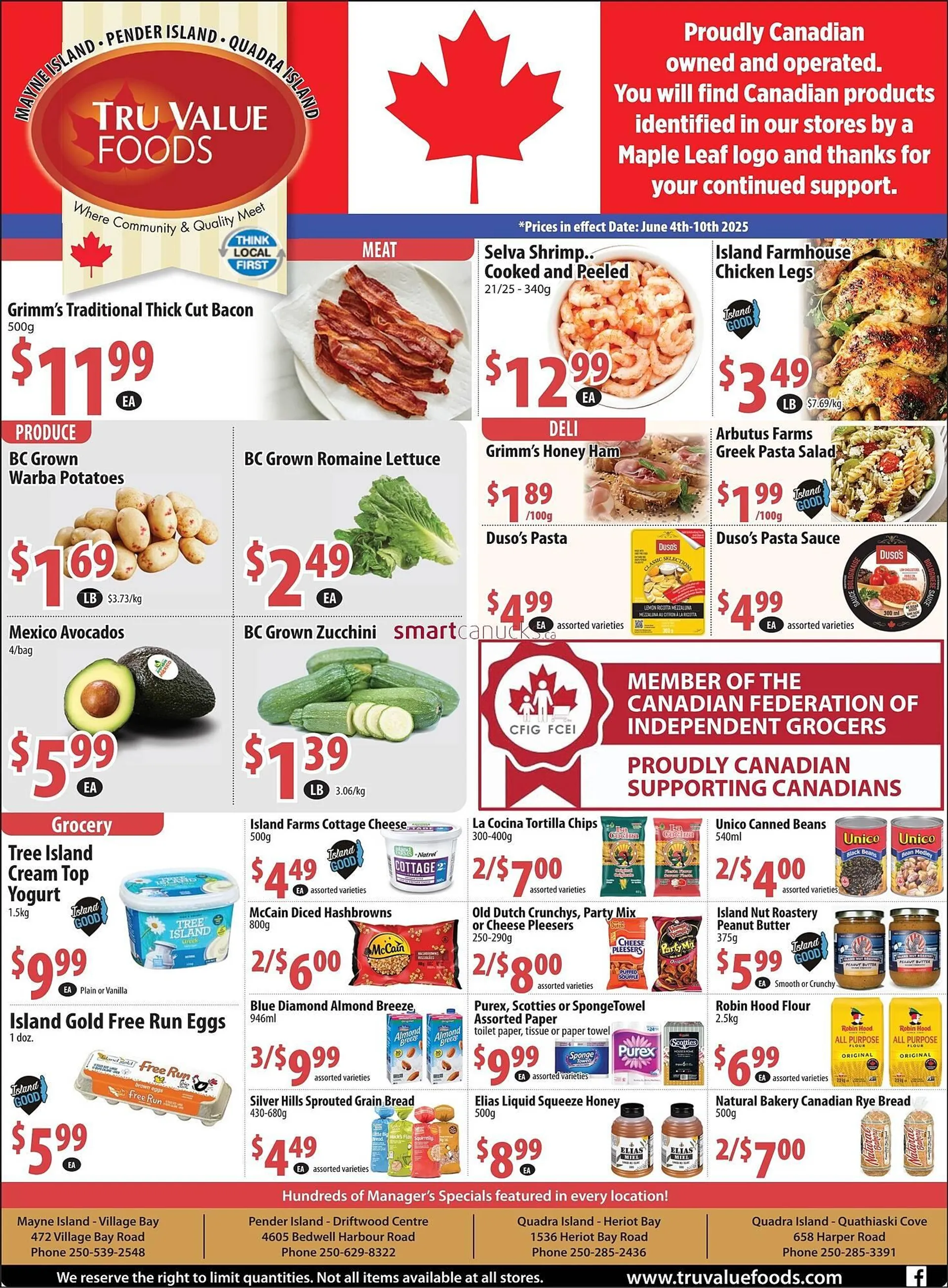 Tru Value Foods flyer from June 4 to June 10 2025 - flyer page 1