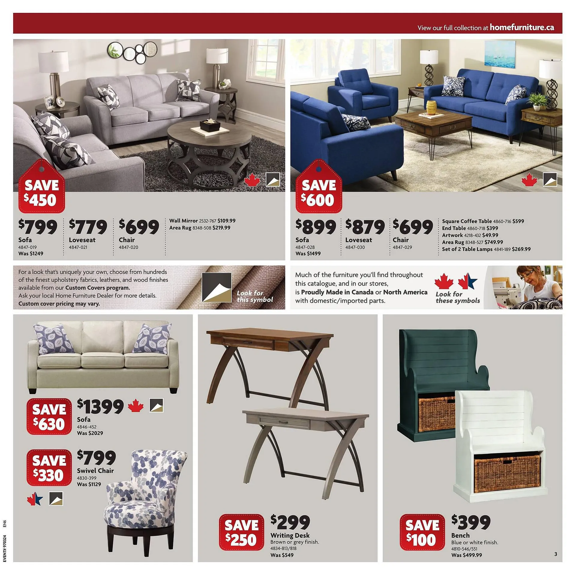 Home Furniture flyer from January 18 to January 24 2024 - flyer page 3