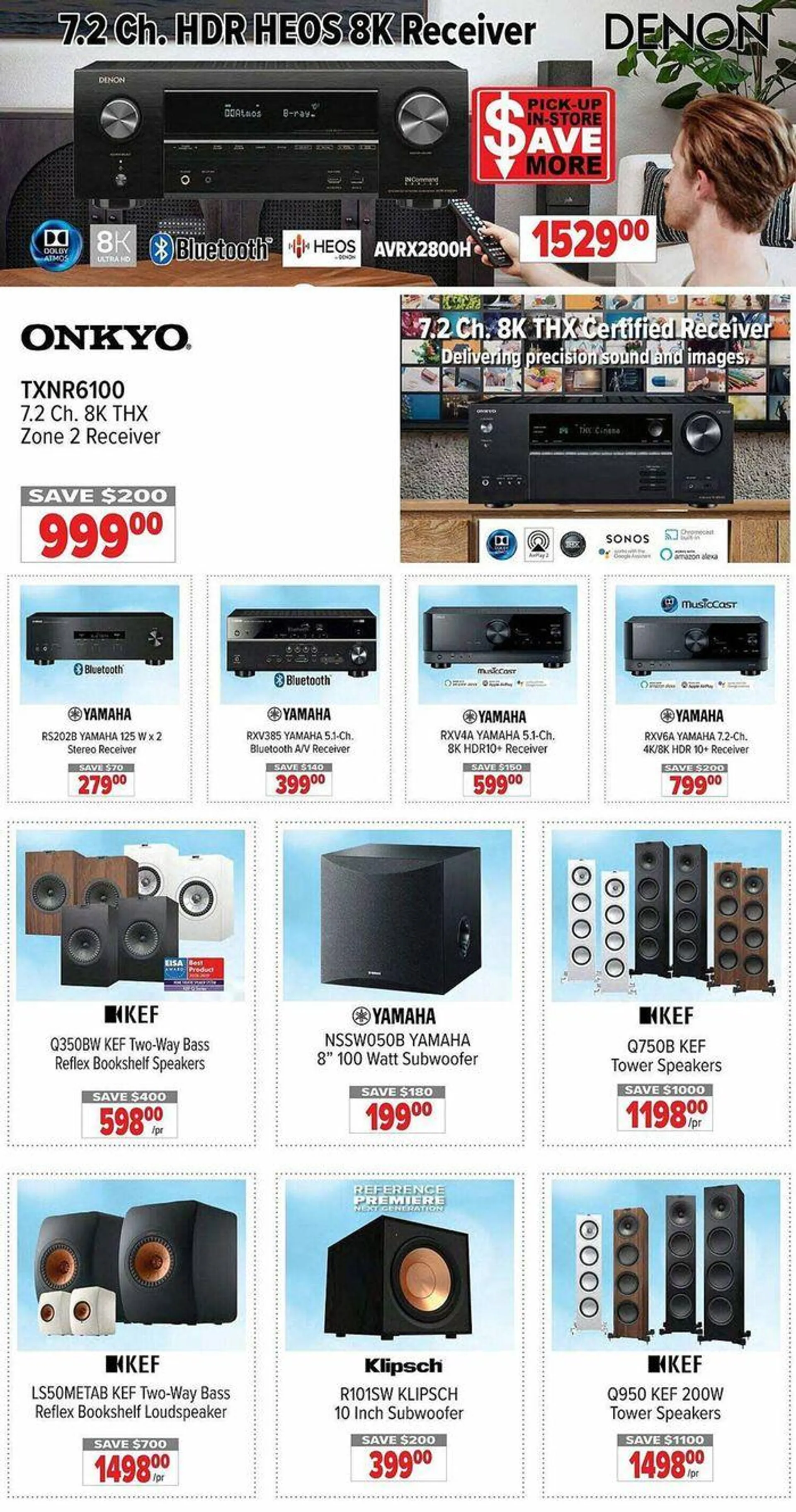 Home Theatre Sale from September 13 to September 20 2024 - flyer page 9