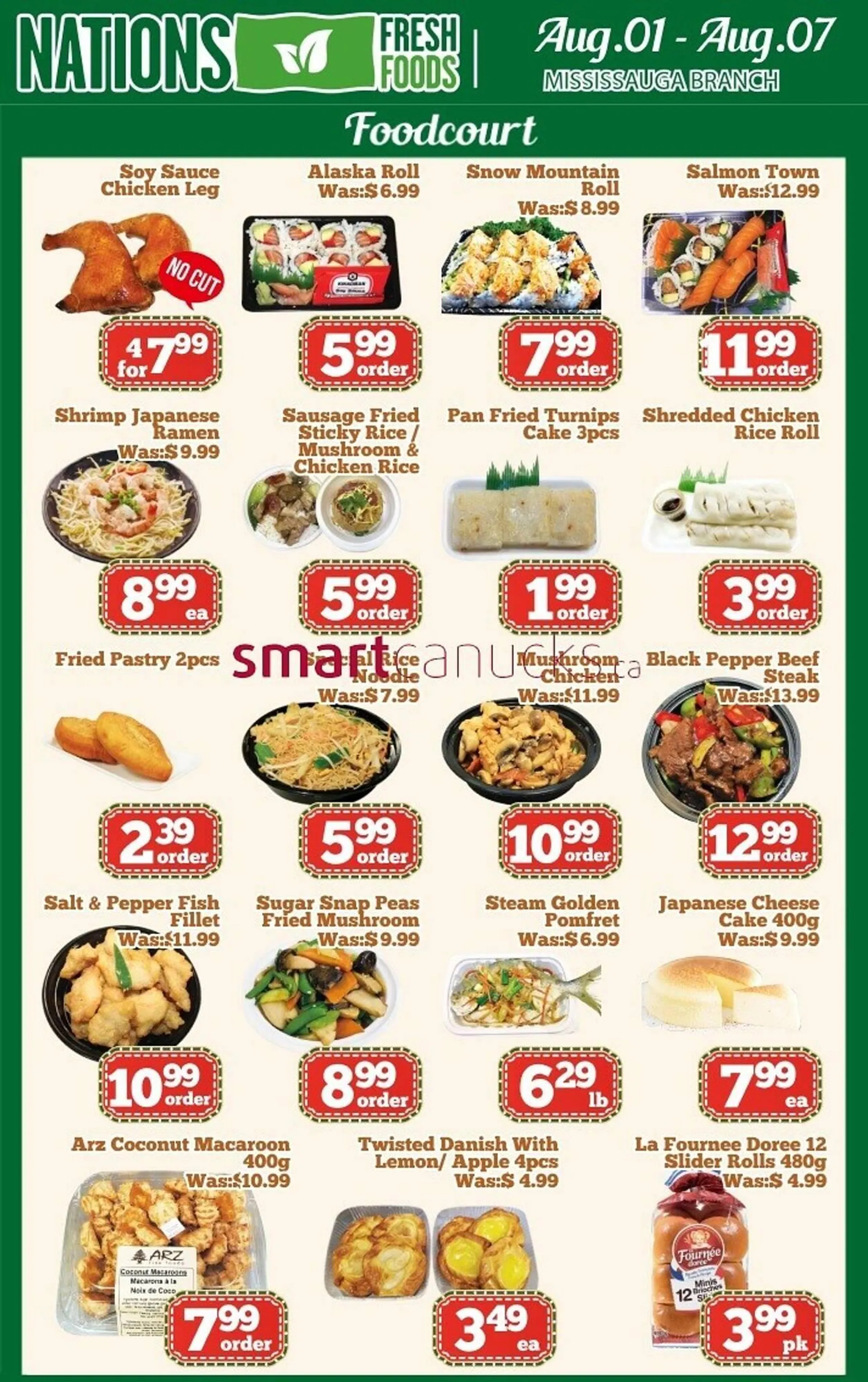 Nations Fresh Foods flyer from August 1 to August 7 2025 - flyer page 1