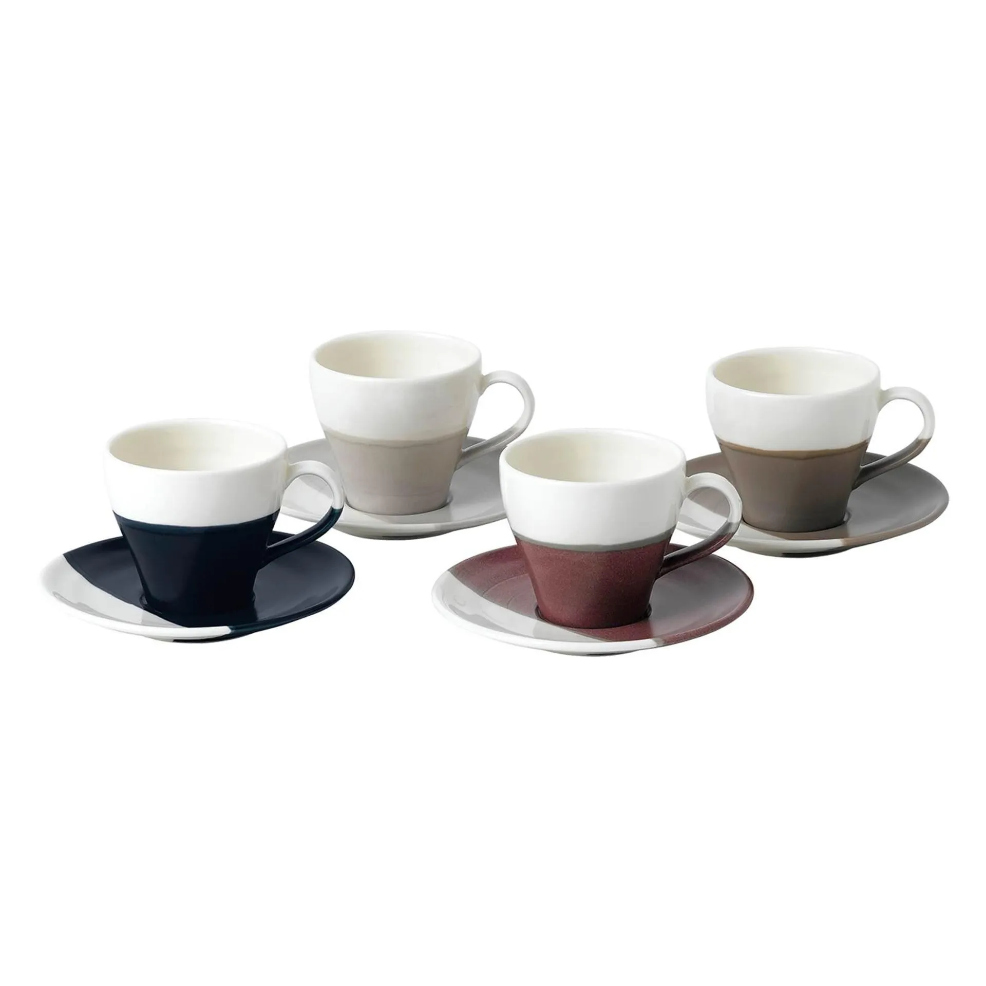 Espresso Cup & Saucer (Set of 4)