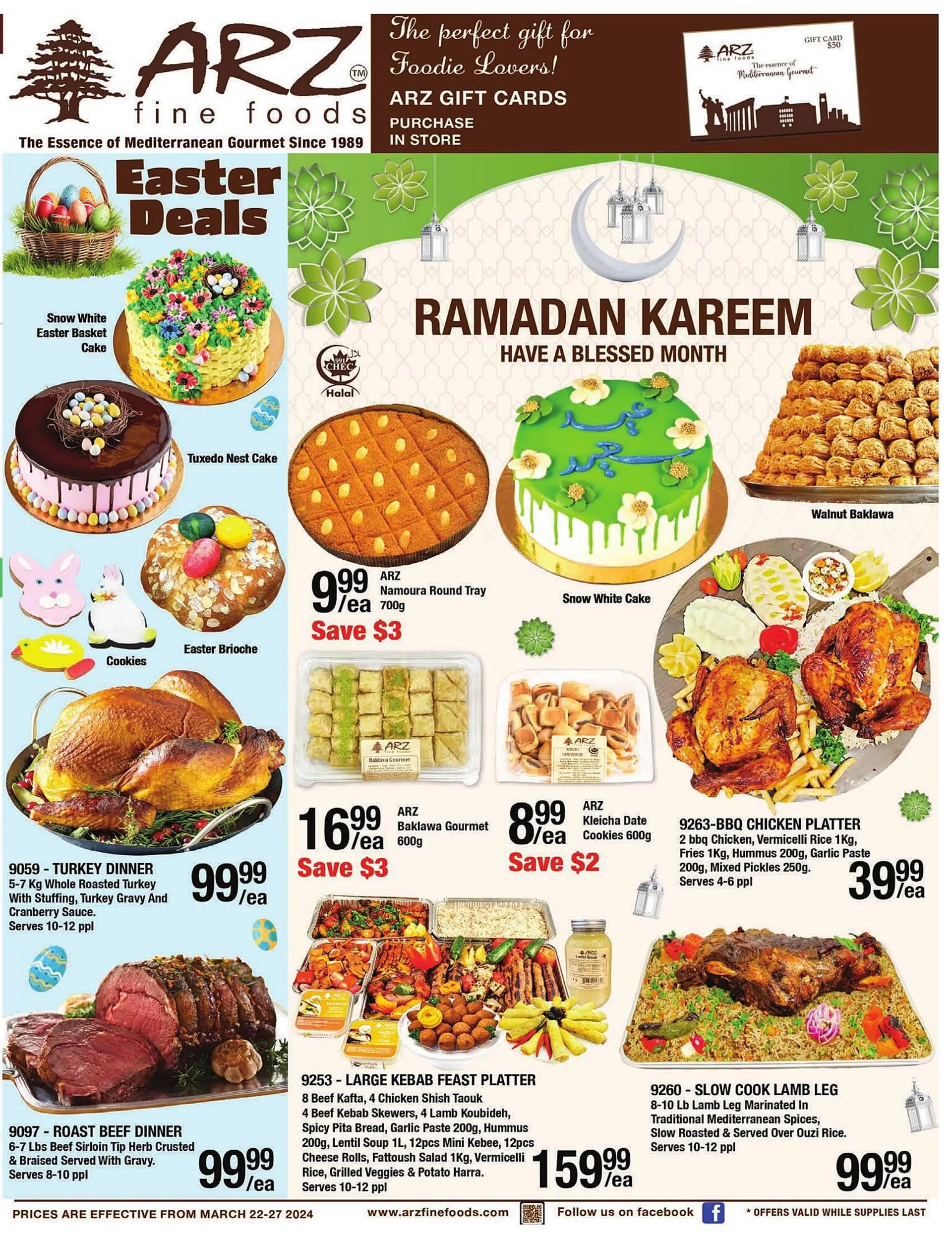 Arz Fine Foods flyer from March 22 to March 27 2024 - flyer page 