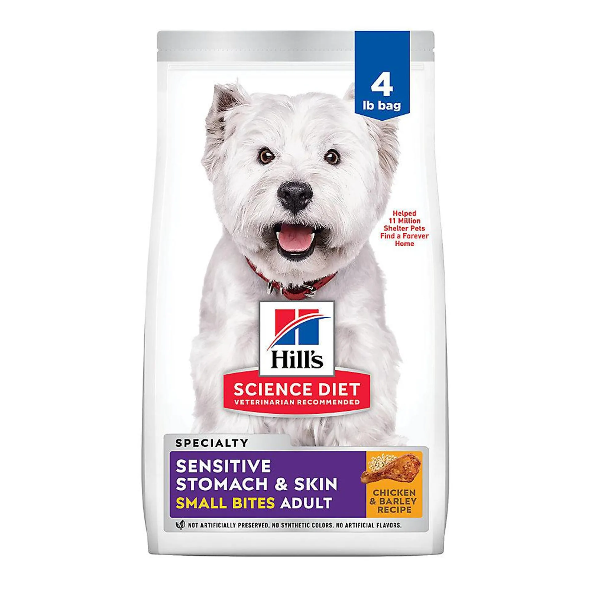 Hill's® Science Diet® Sensitive Stomach & Skin Adult Dry Dog Food - Small Bites, Chicken