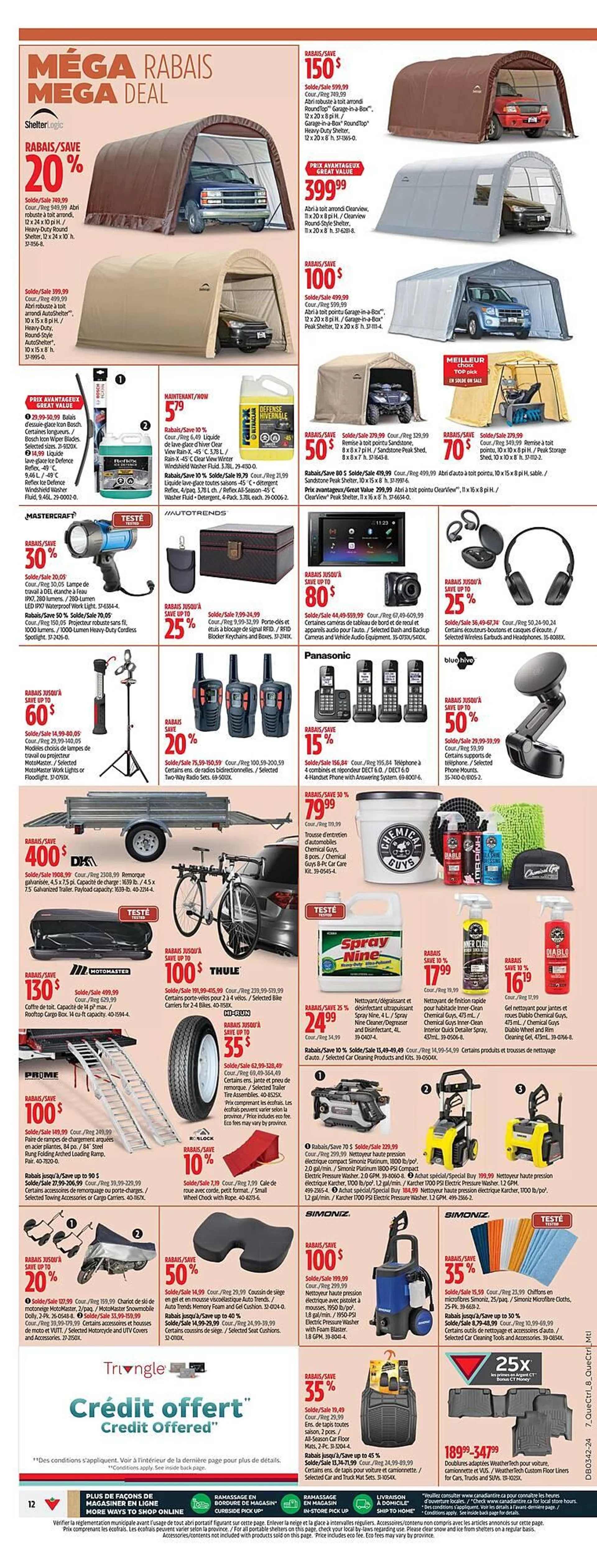 Canadian Tire flyer from October 10 to October 23 2024 - flyer page 12