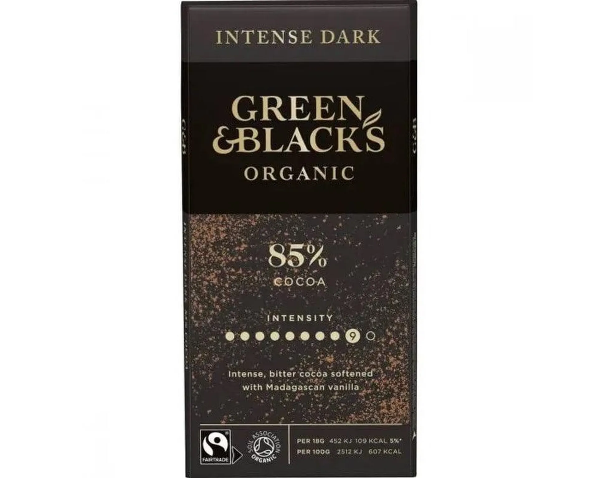 Green & Blacks Chocolate Bar Dark 85% Org 90 g