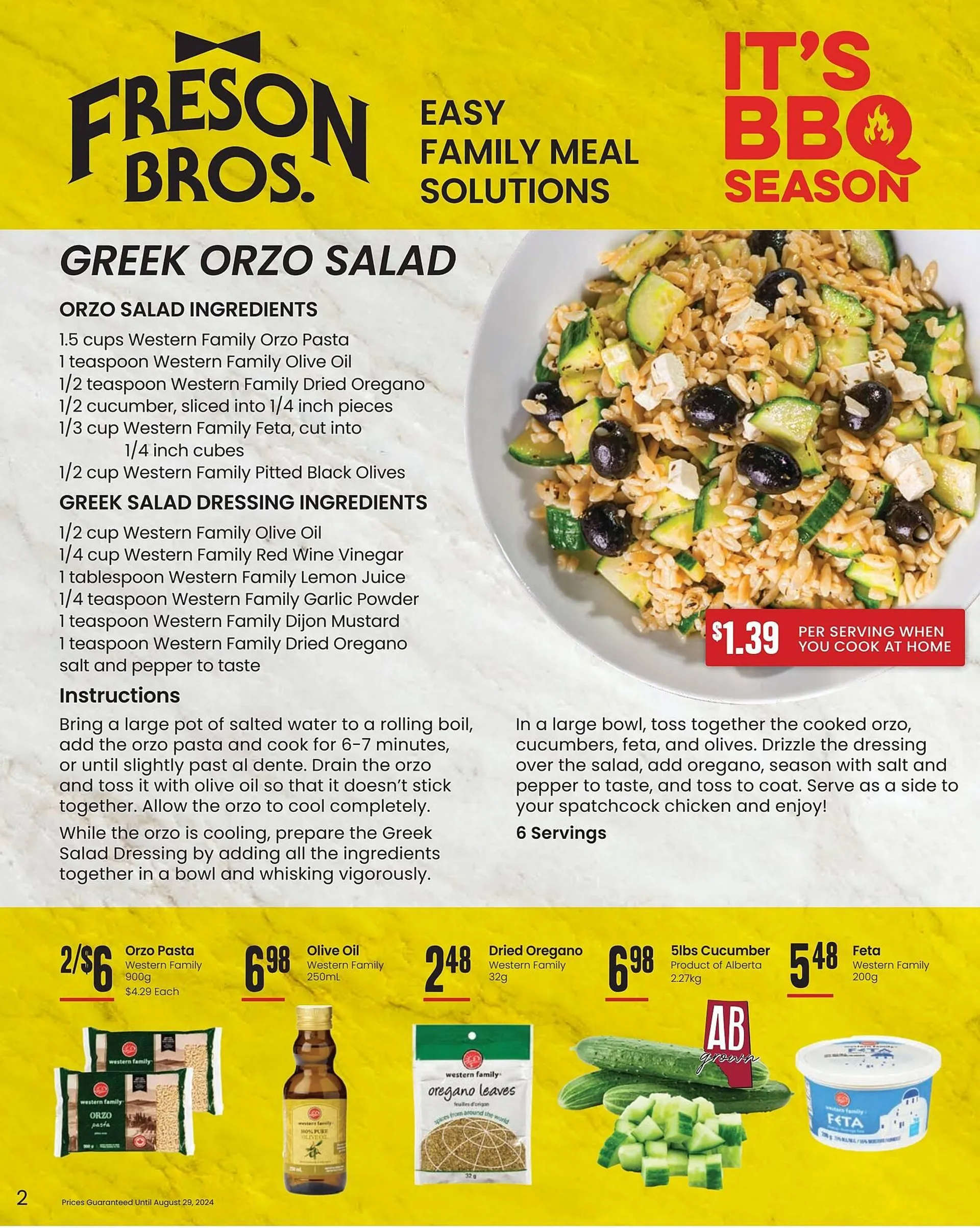 Freson Bros flyer - 2