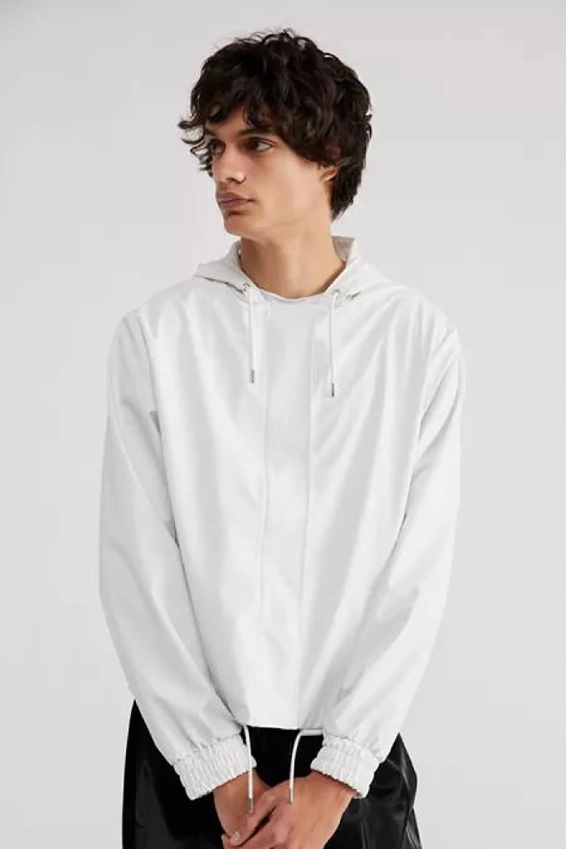 RAINS Cropped String Jacket