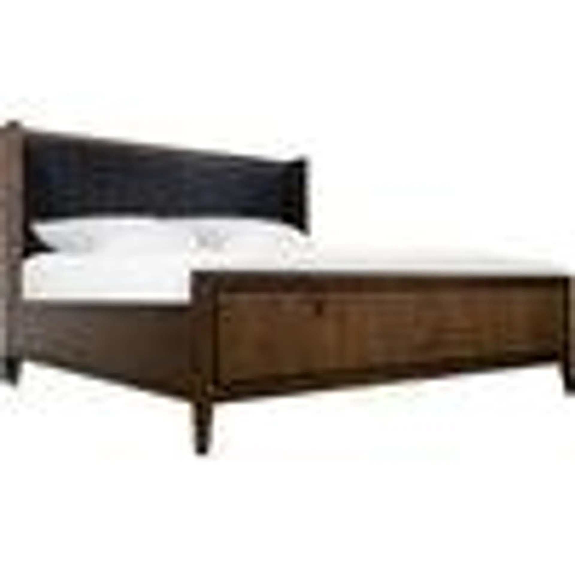 Boracay Platform Bed - Wild Oats Brown