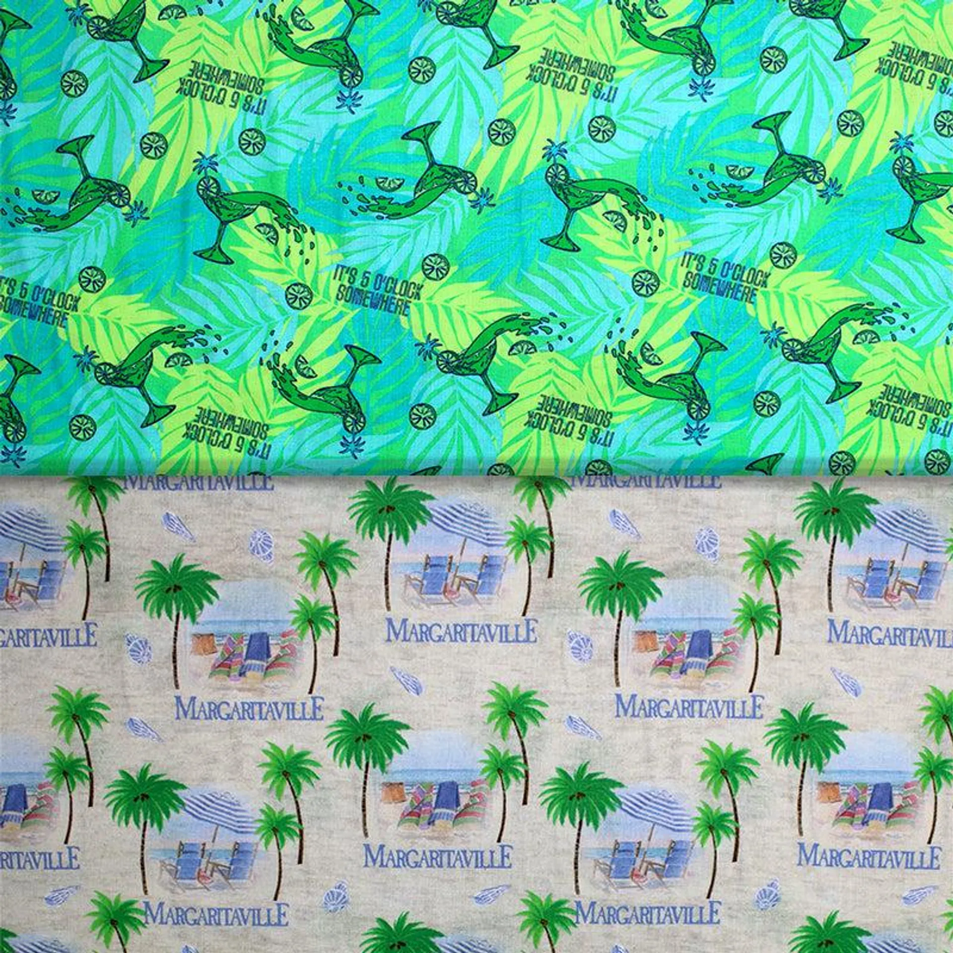 Margaritaville Paradise - 45" - 100% cotton