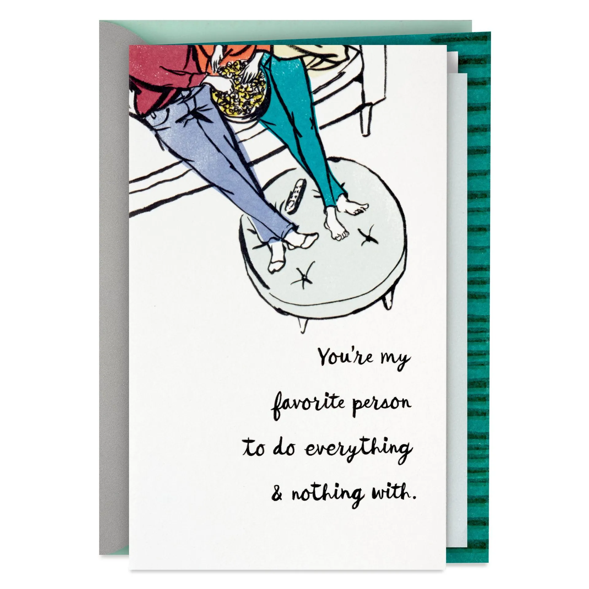 Hallmark Anniversary Card, Love Card, Romantic Birthday Card (Favorite Person)