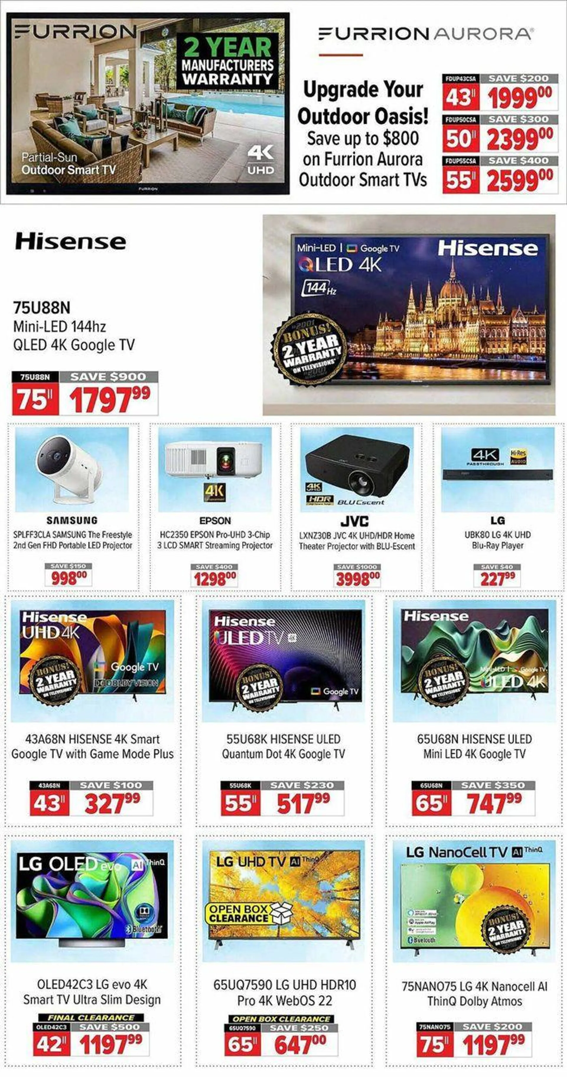 Home Theatre Sale from September 13 to September 20 2024 - flyer page 7