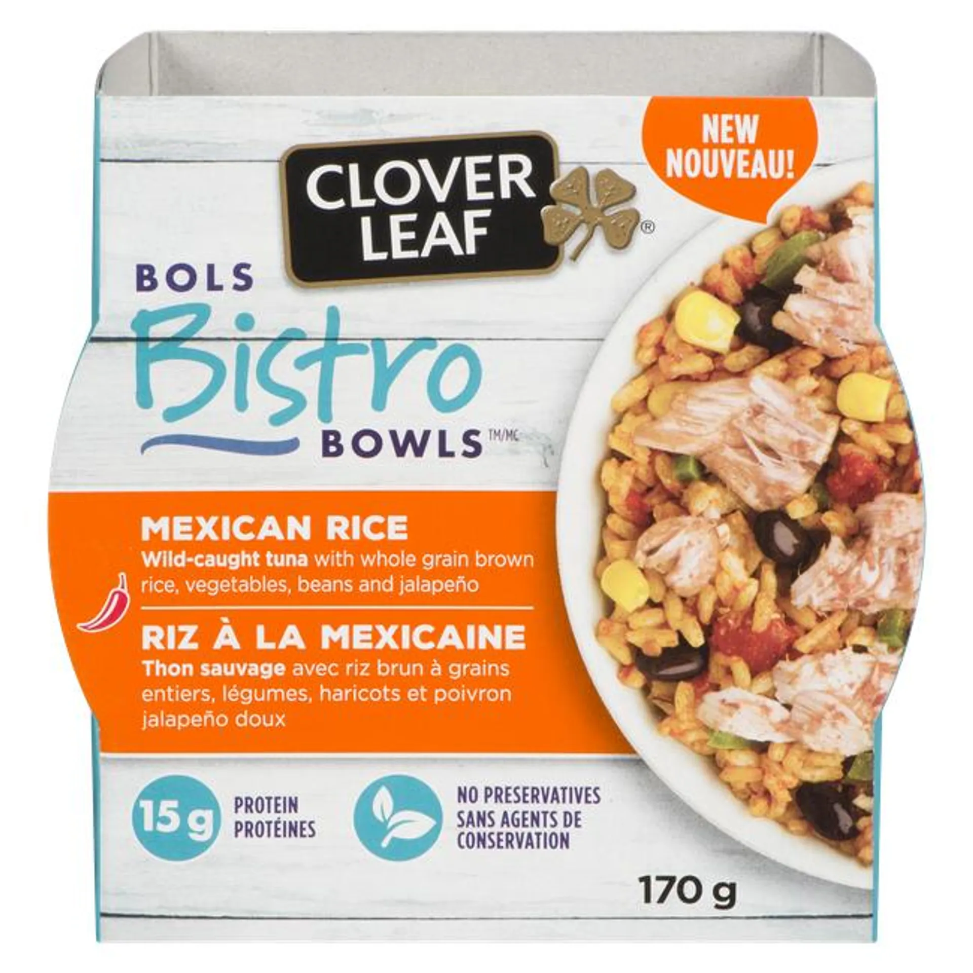 Clover Leaf Bistro Bowls Mexican Rice