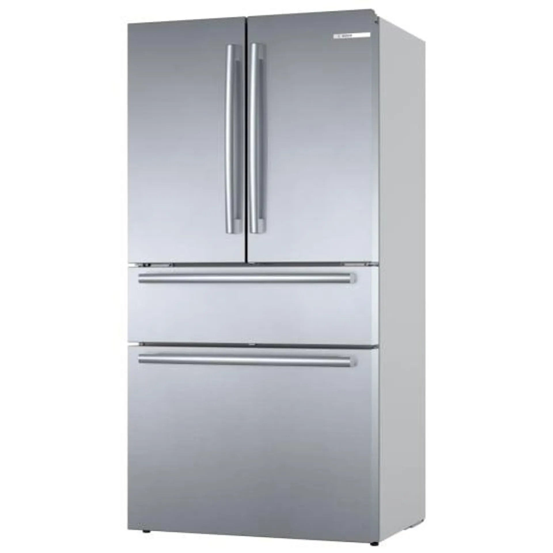 Bosch 800 Series B36CL80SNS French Door Refrigerator, 36 inch Width, ENERGY STAR Certified, Counter Depth, 21.0 cu. ft. Capacity, Stainless Steel colour FarmFresh System, Home Connect, MultiAirFlow, VitaFreshPro