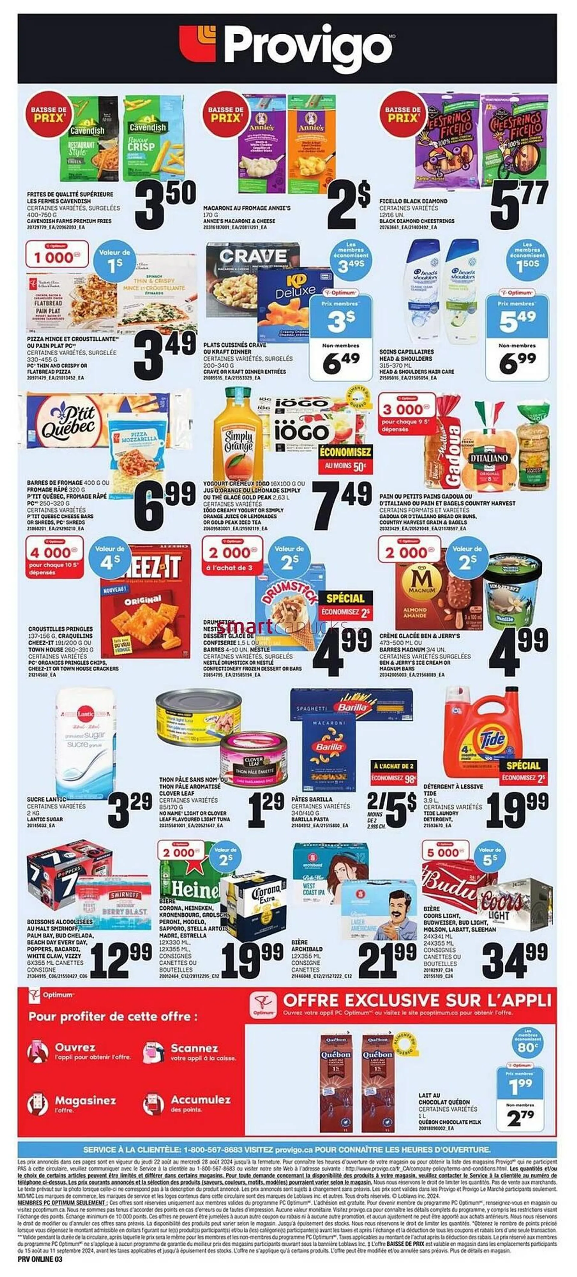 Provigo flyer from August 22 to August 28 2024 - flyer page 2