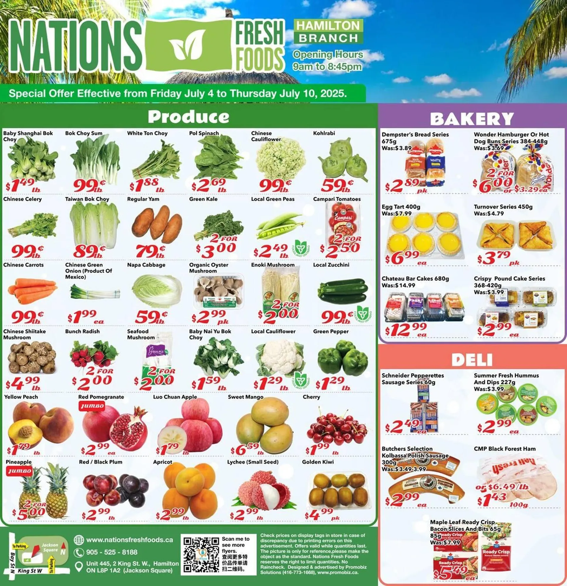 Nations Fresh Foods flyer from July 3 to July 10 2025 - flyer page 1