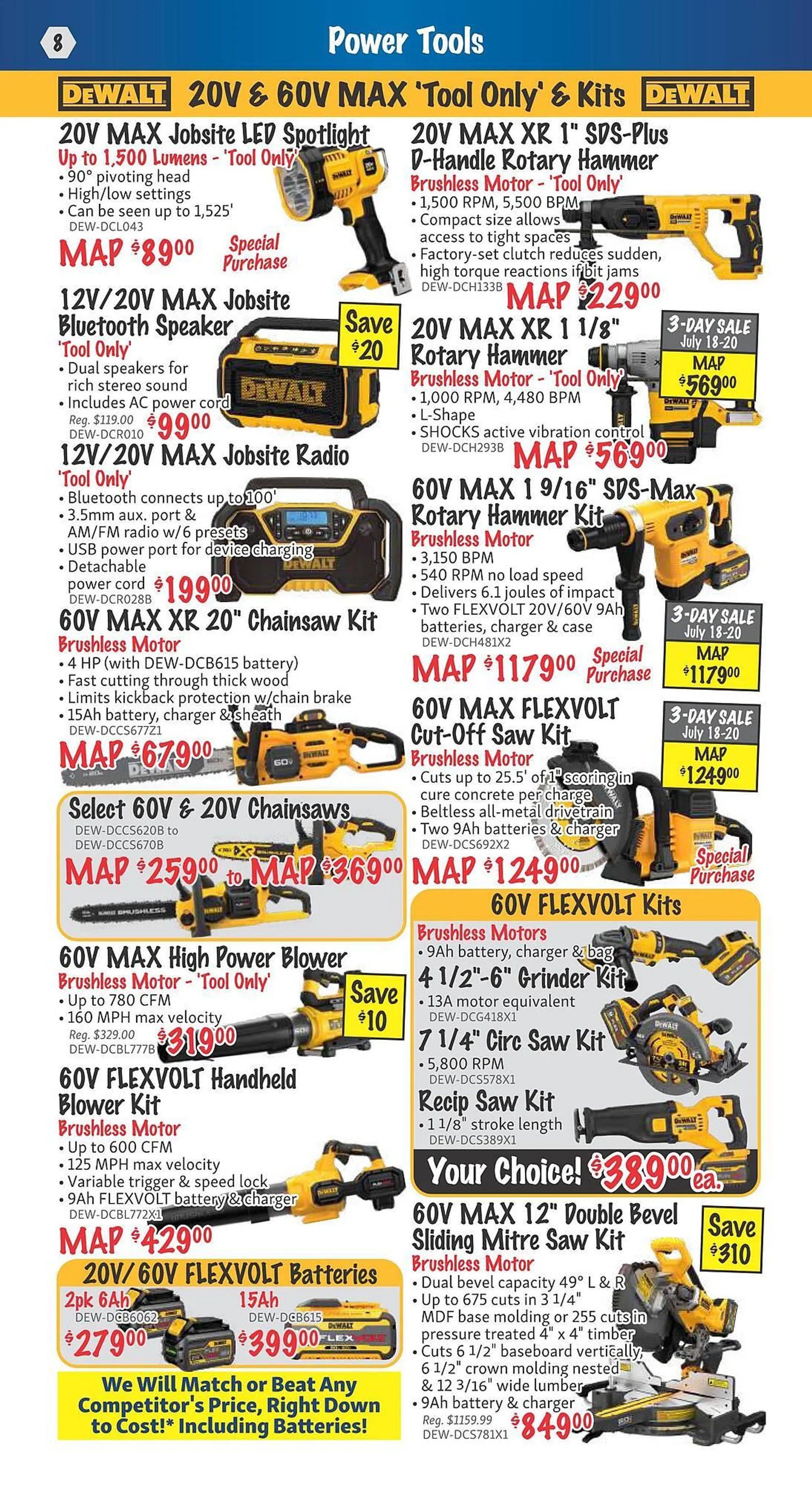 KMS Tools flyer from June 27 to July 31 2024 - flyer page 8