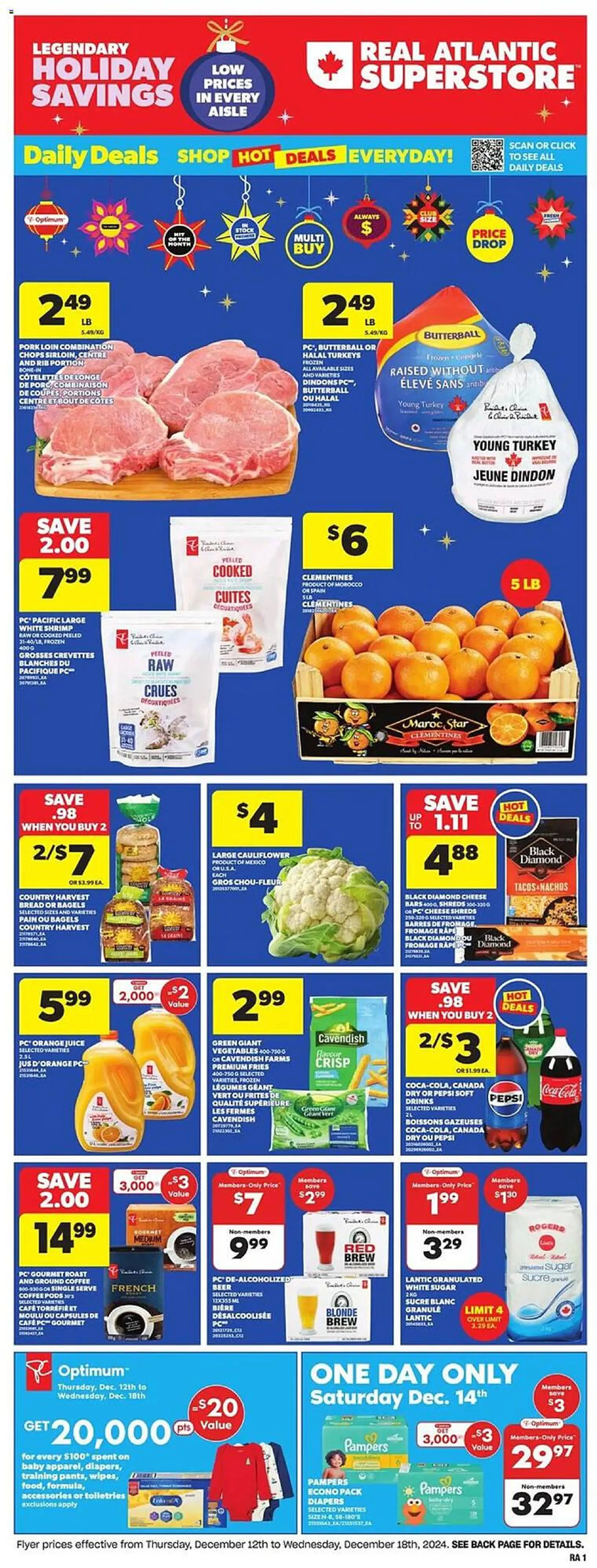 Atlantic Superstore flyer from December 12 to December 18 2024 - flyer page 3