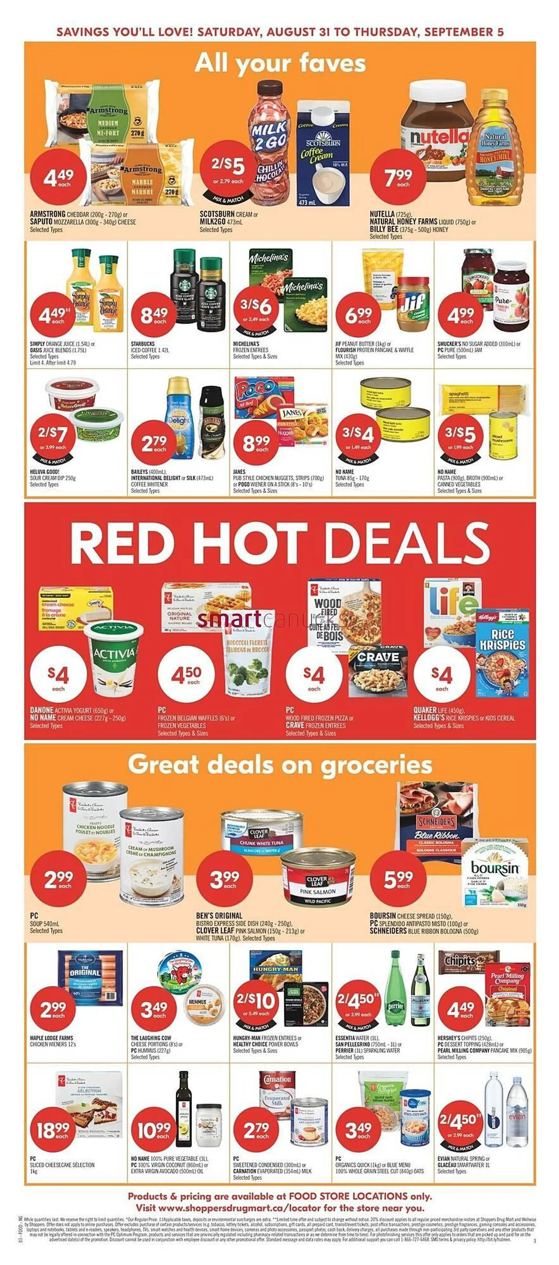 Shoppers Drug Mart flyer from August 30 to September 2 2024 - flyer page 7