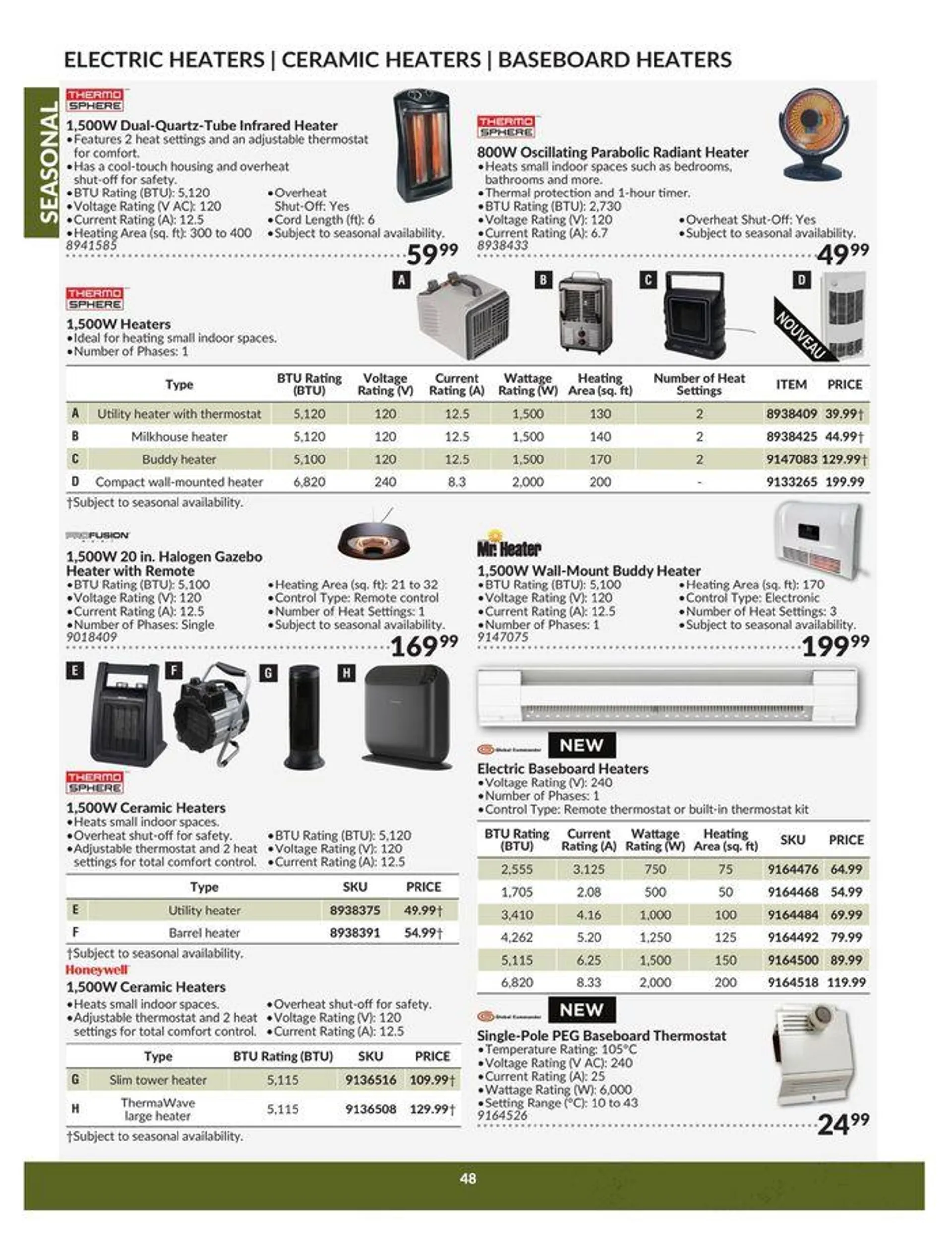 Seasonal Catalogue from April 23 to April 22 2025 - flyer page 48