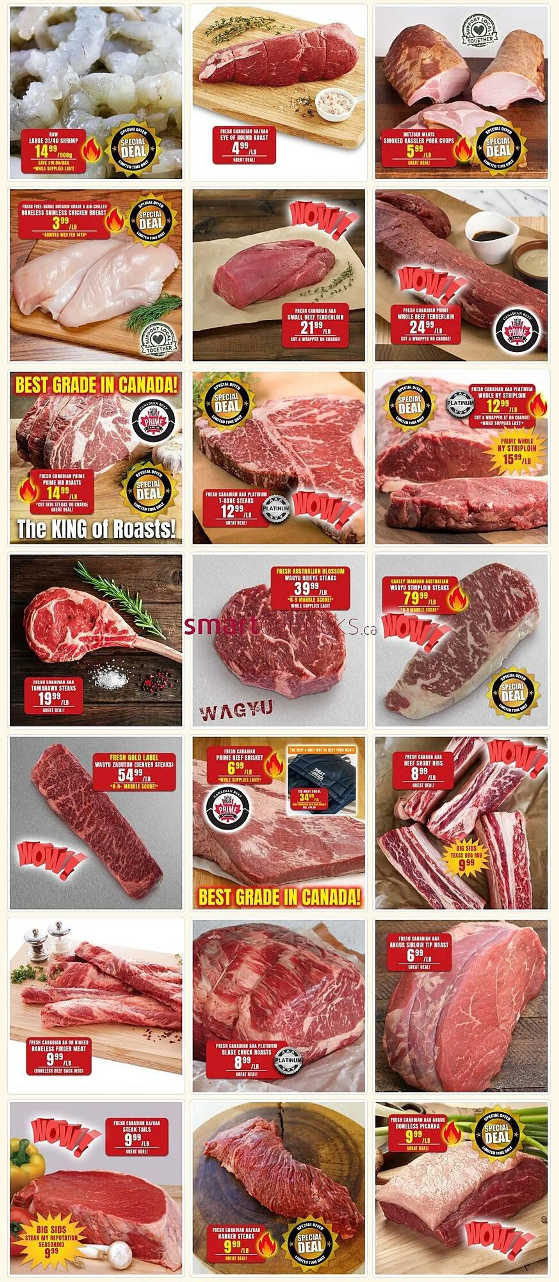 Roberts Fresh and Boxed Meats flyer from February 15 to February 21 2024 - flyer page 
