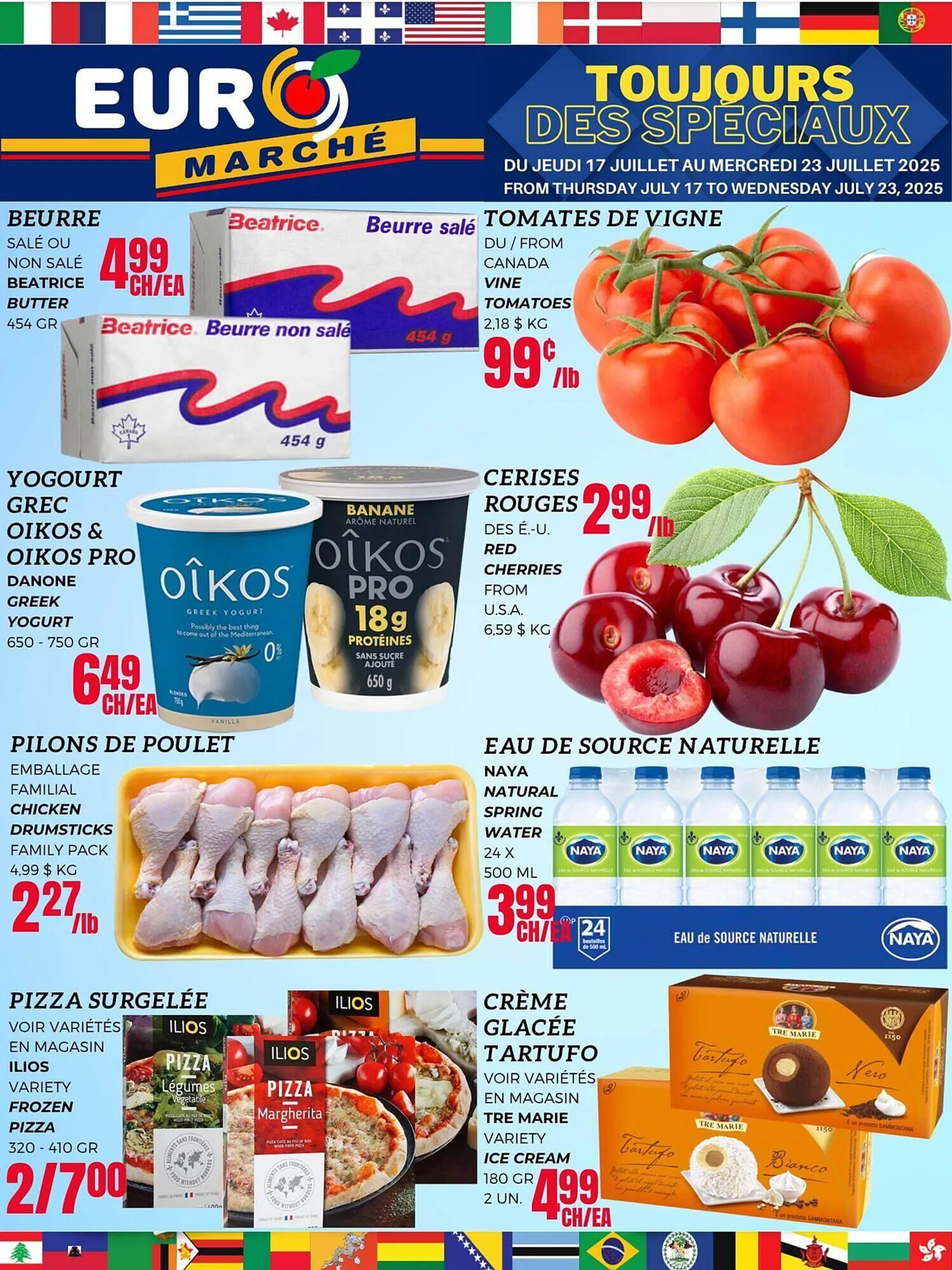 Euromarché flyer from July 17 to July 24 2025 - flyer page 1