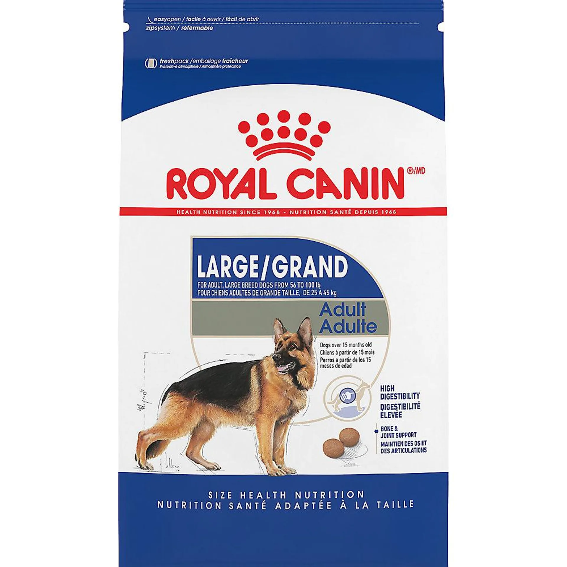 Royal Canin Size Health Nutrition Large Breed Adult Dry Dog Food