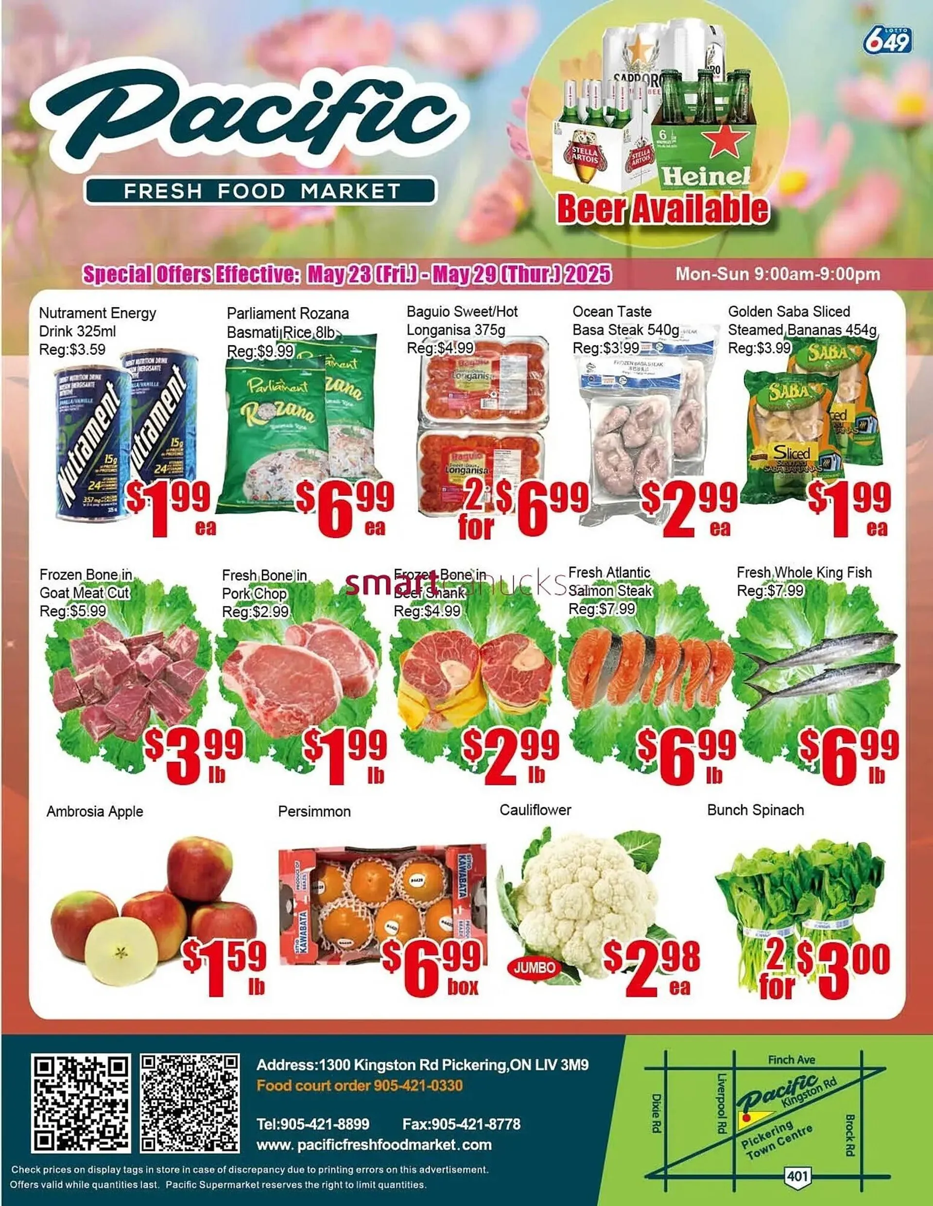 New Pacific Supermarket flyer from May 23 to May 29 2025 - flyer page 1