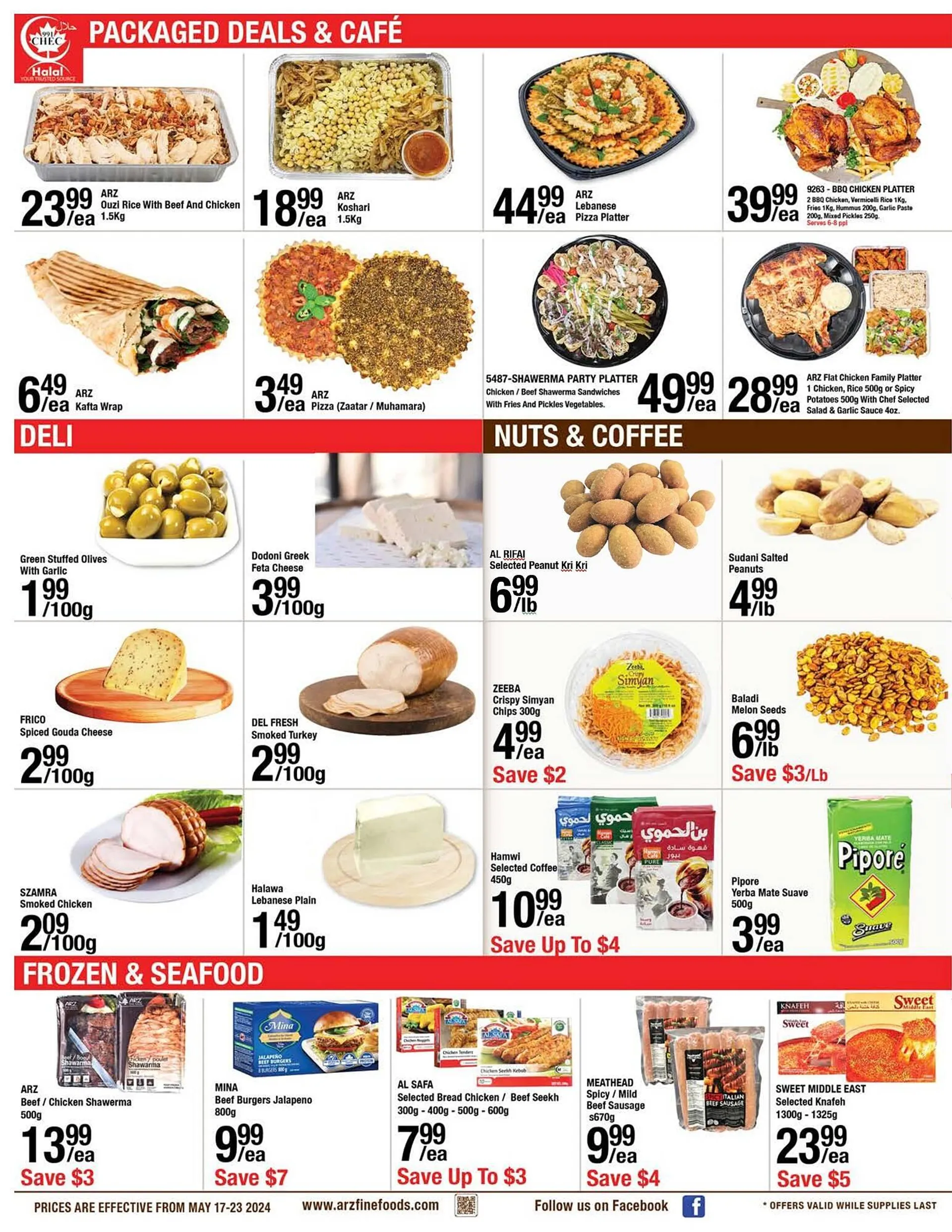 Arz Fine Foods flyer from May 17 to May 23 2024 - flyer page 2