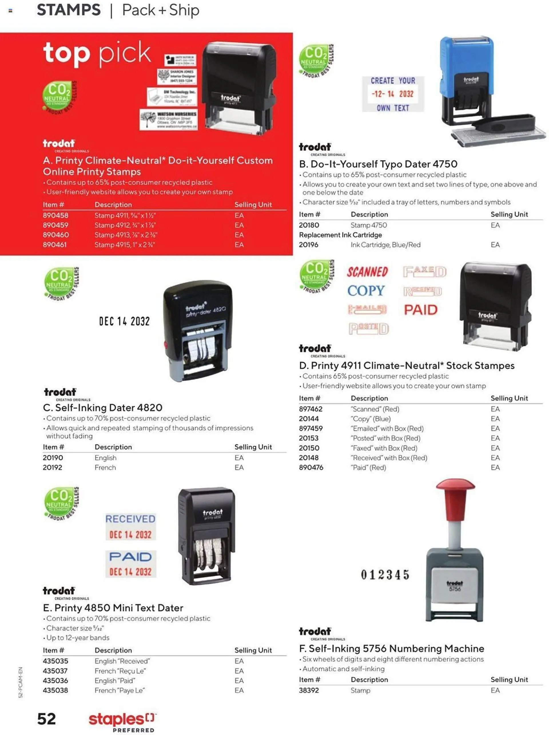 Staples flyer from September 4 to September 4 2025 - flyer page 54