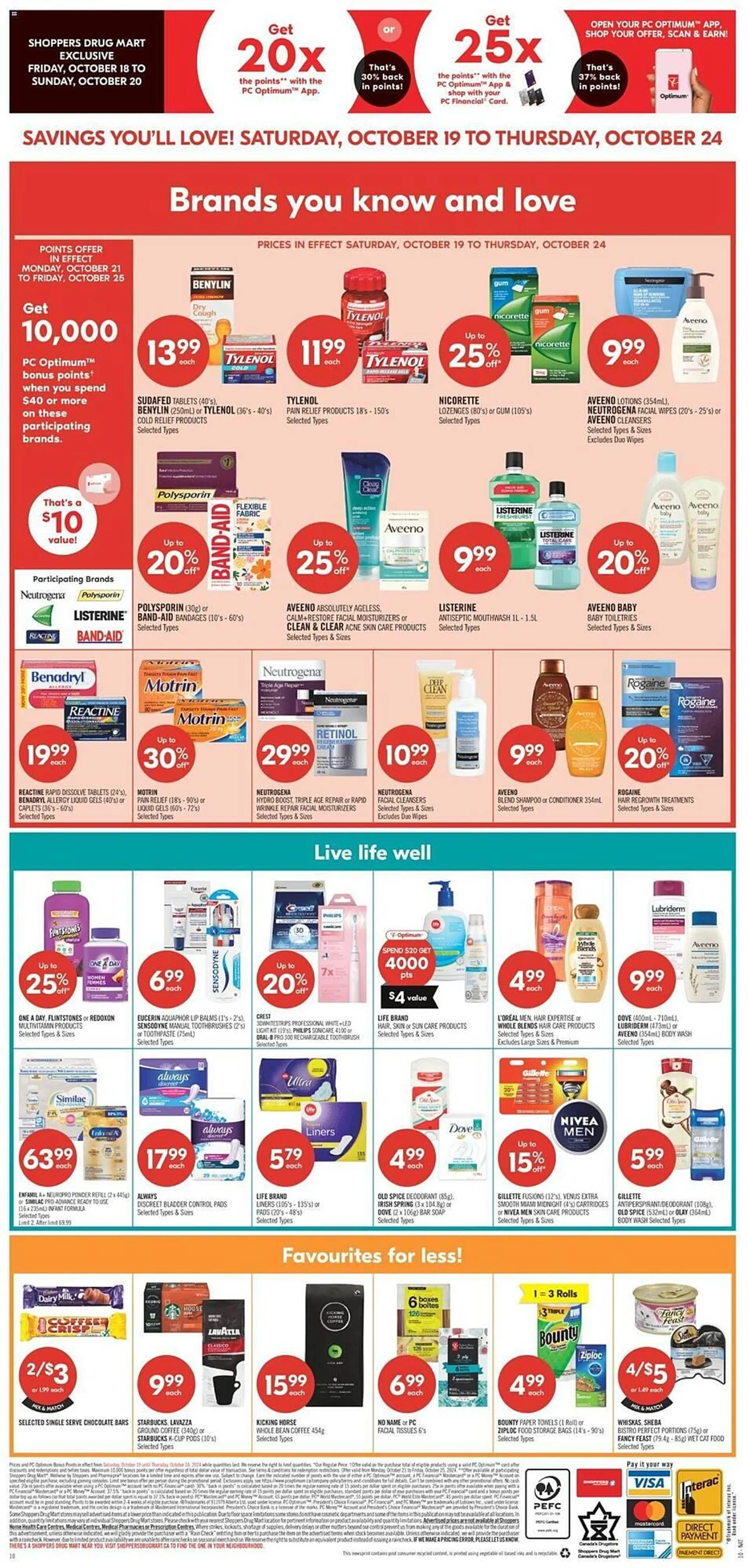 Shoppers Drug Mart flyer from October 19 to October 24 2024 - flyer page 23