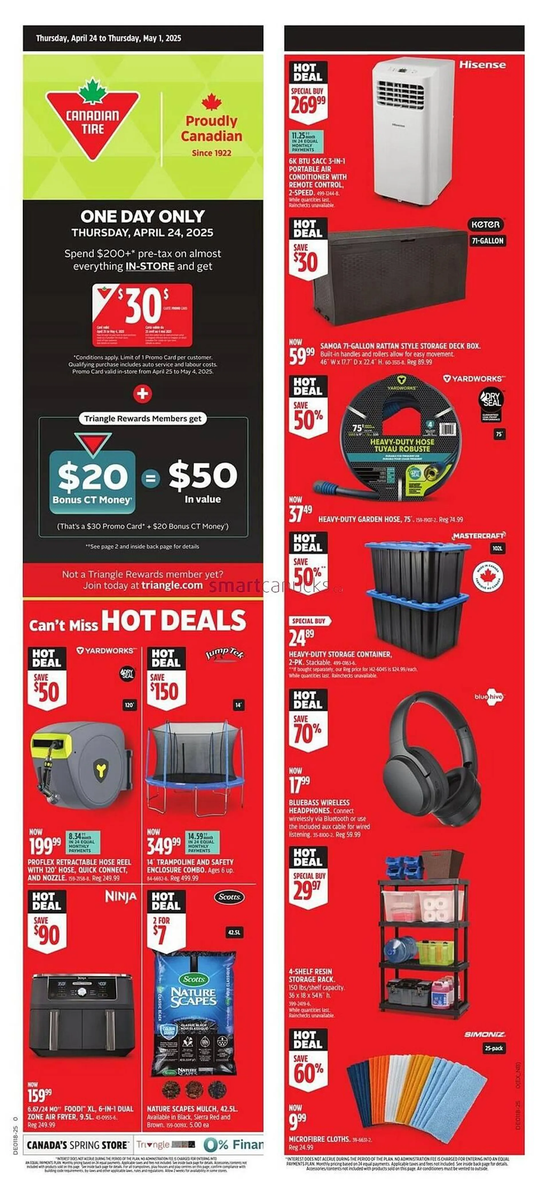 Canadian Tire flyer - 1