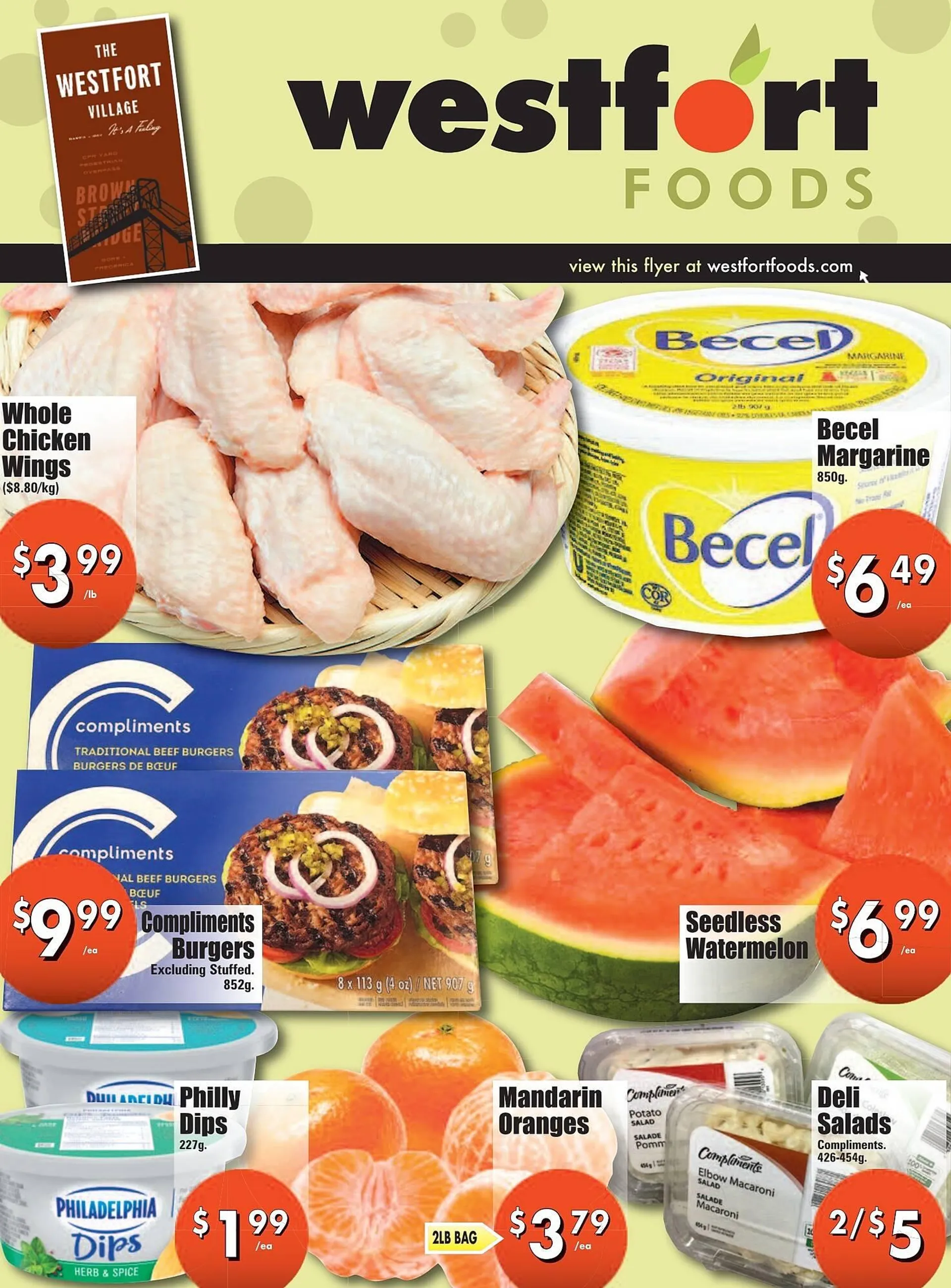 Westfort Foods flyer from July 25 to July 31 2025 - flyer page 1