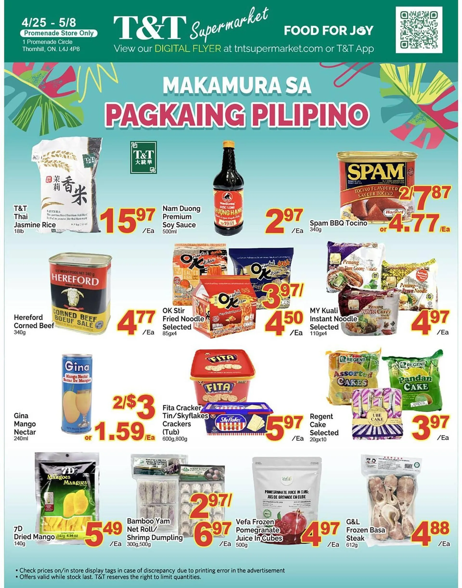 T&T Supermarket flyer - 1