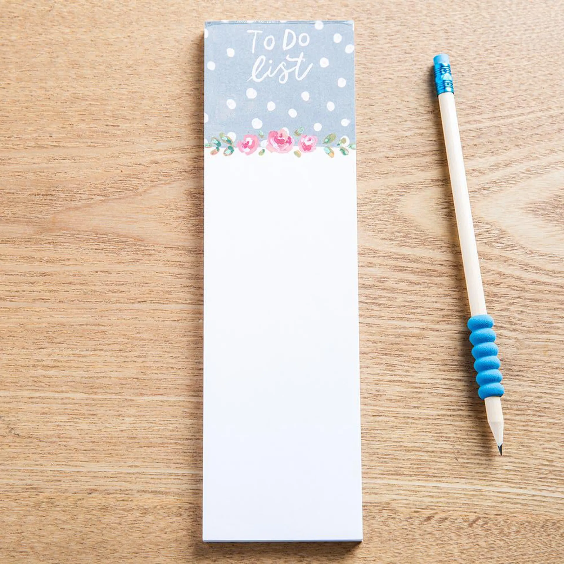Primitives By Kathy List 'To Do List' Magnetic 60-Page Notepad (White)