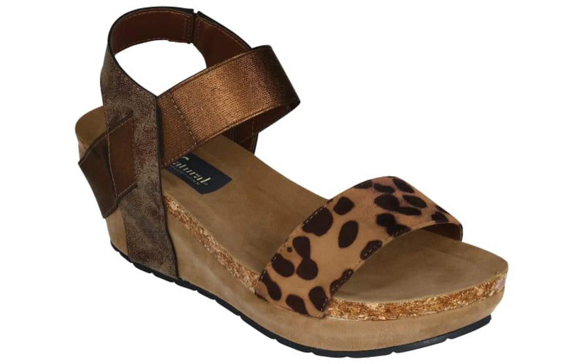 Natural Reflections Sanra Wedge Sandals for Ladies