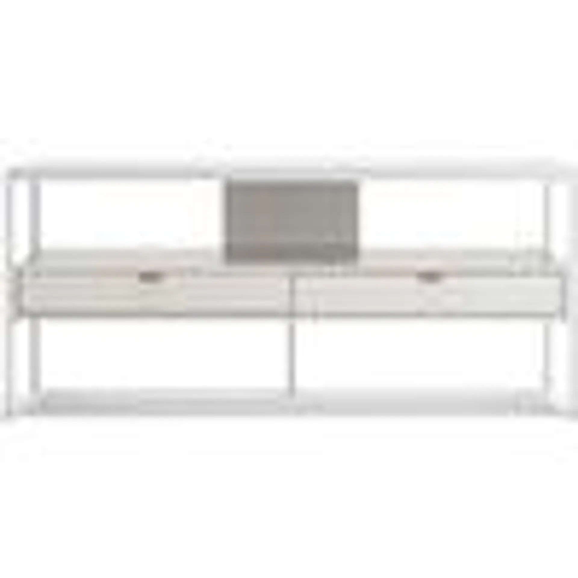 Deznee TV Stand - White