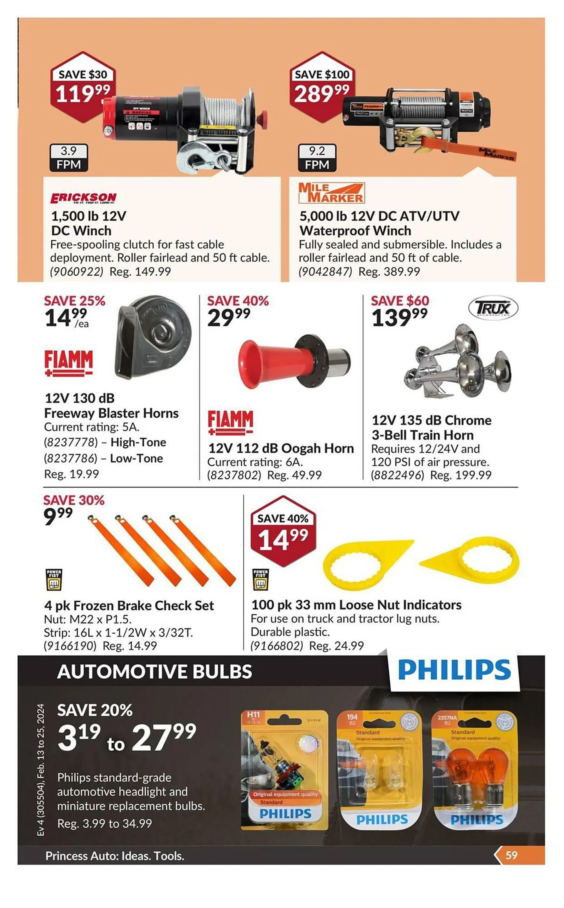 Princess Auto flyer from February 13 to February 25 2024 - flyer page 64