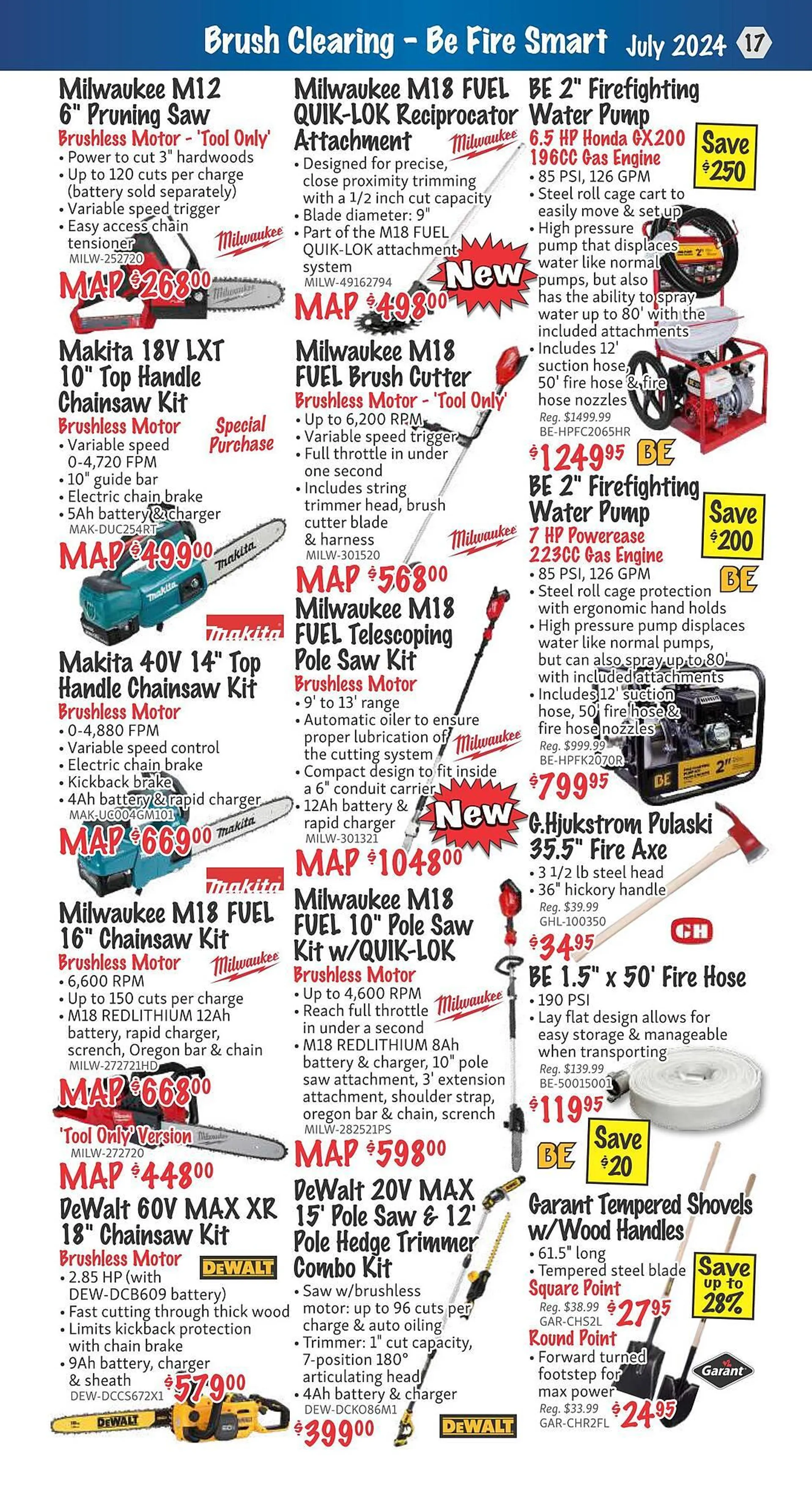 KMS Tools flyer from June 27 to July 31 2024 - flyer page 17