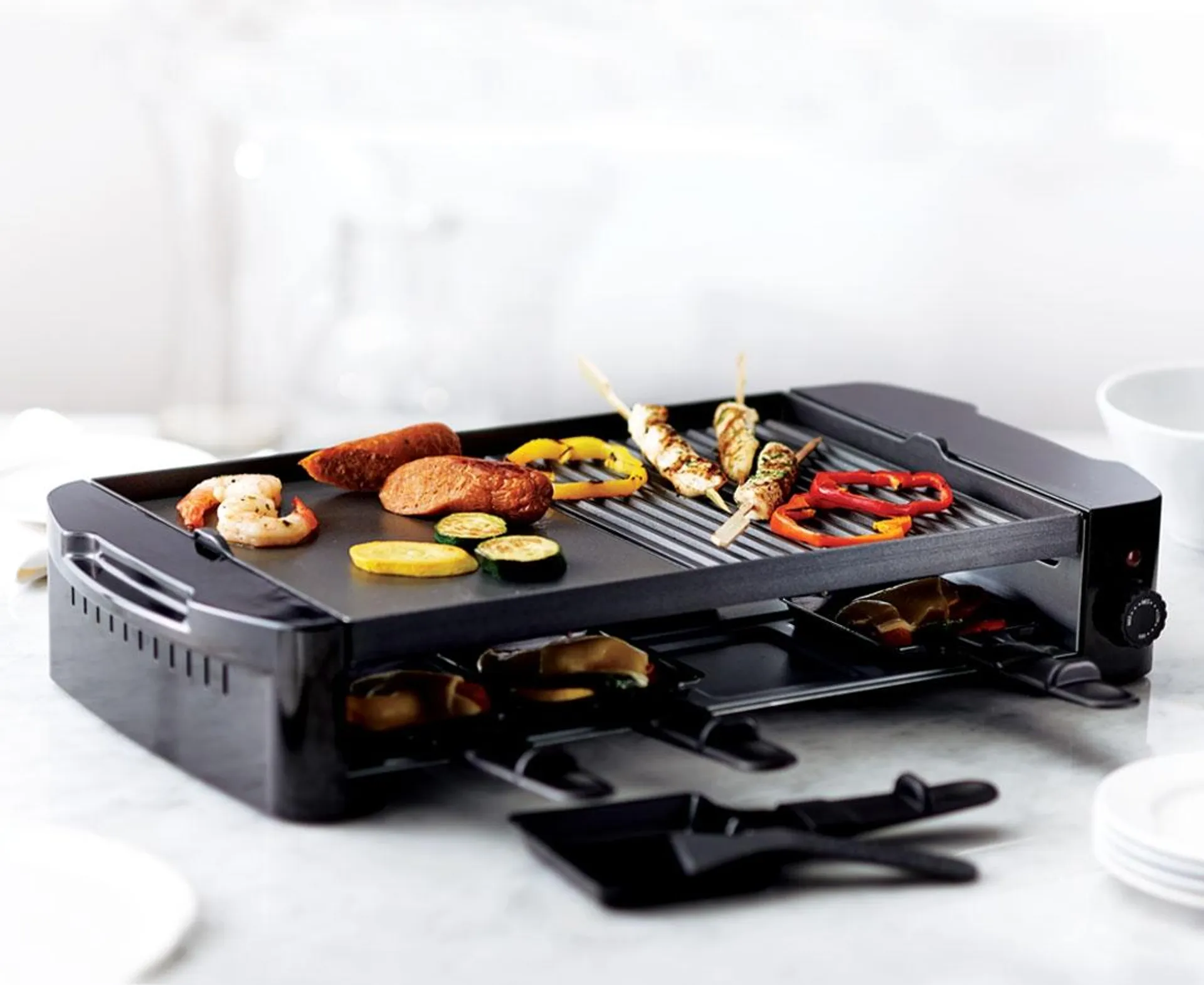 thinkkitchen Demi-Swiss 2-in-1 Grill and Raclette