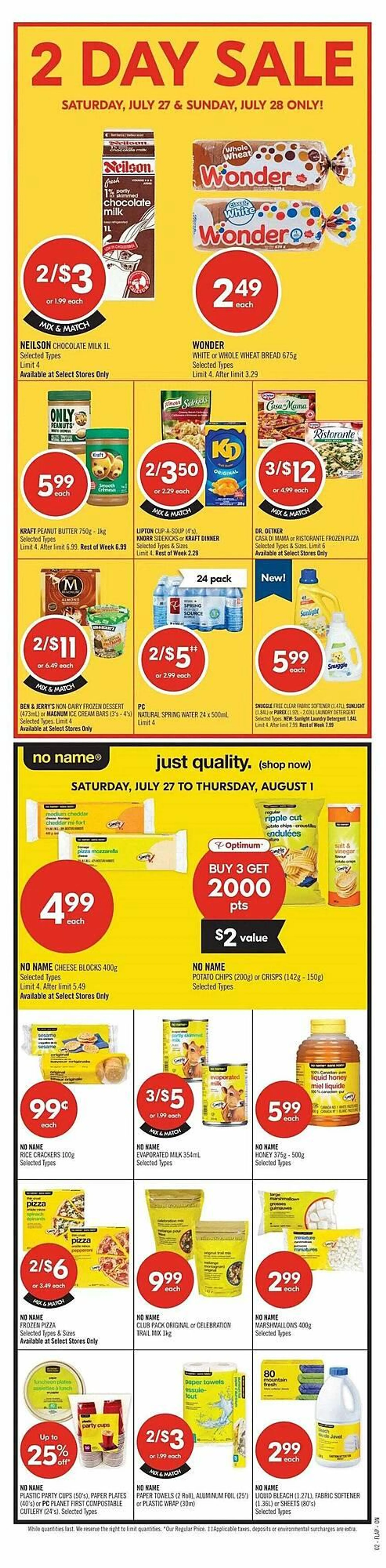 Shoppers Drug Mart flyer from July 27 to August 2 2024 - flyer page 3