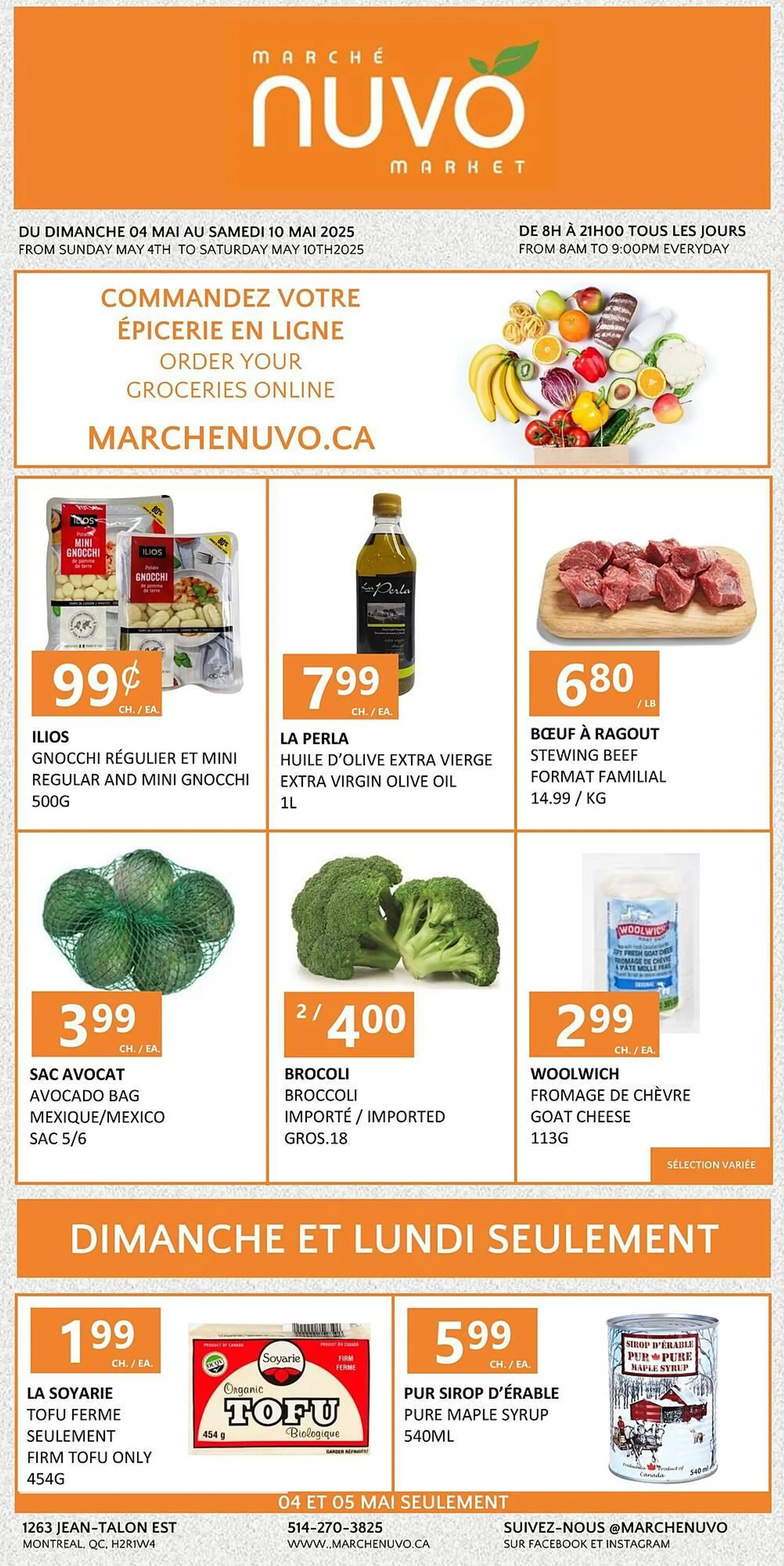 Marche Nuvo flyer - 1