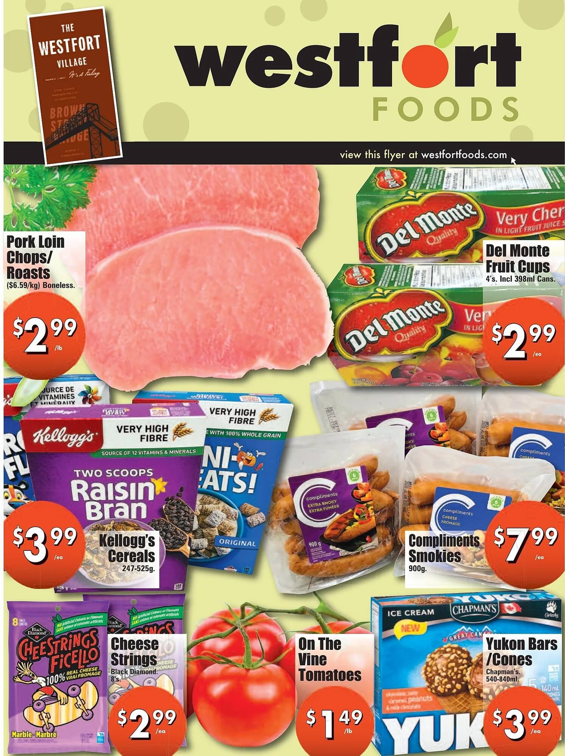 Westfort Foods flyer - 1